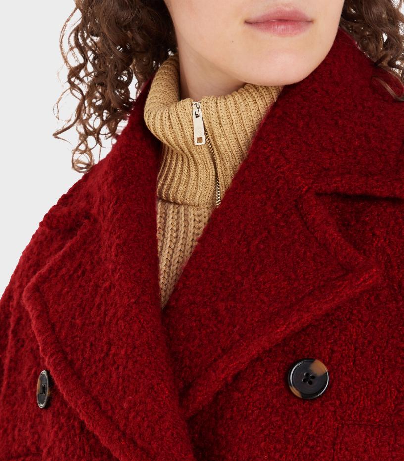 Tommy Hilfiger -  Textured Wool Peacoat - Image 4