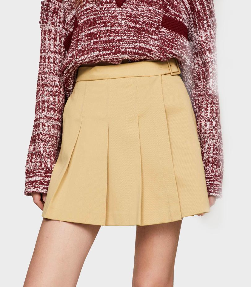 Tommy Hilfiger - Thc Pleated Chino Miniskirt - Image 2