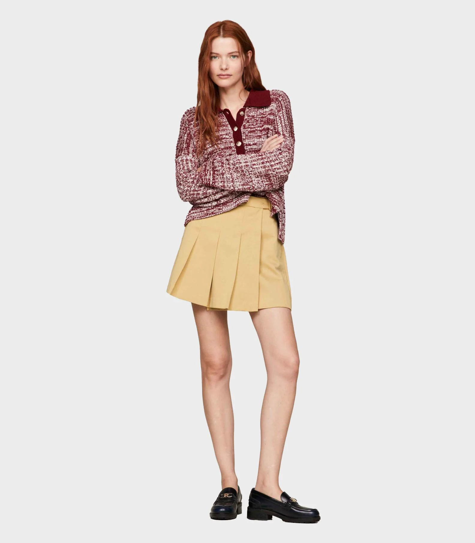 Tommy Hilfiger - Thc Pleated Chino Miniskirt - Image 3