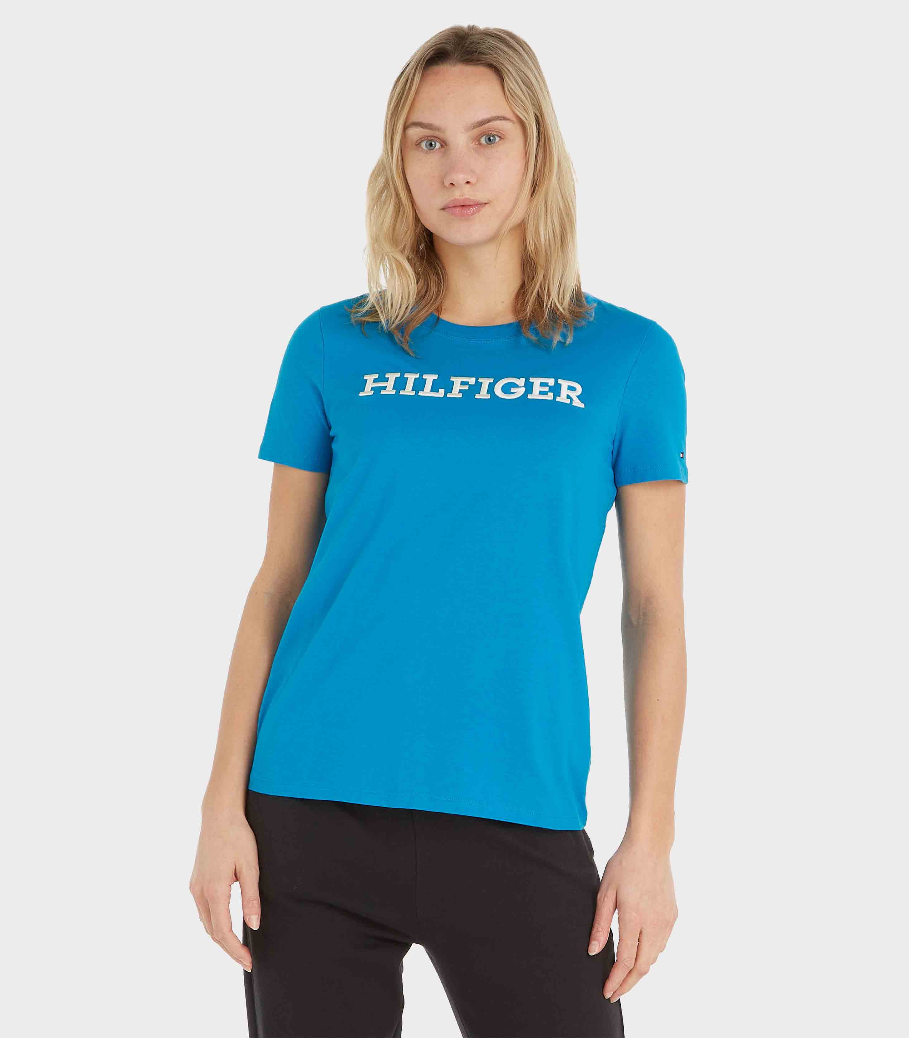 Tommy Hilfiger - Regular Fit  Crew Neck Short Monotype Emb - Image 4