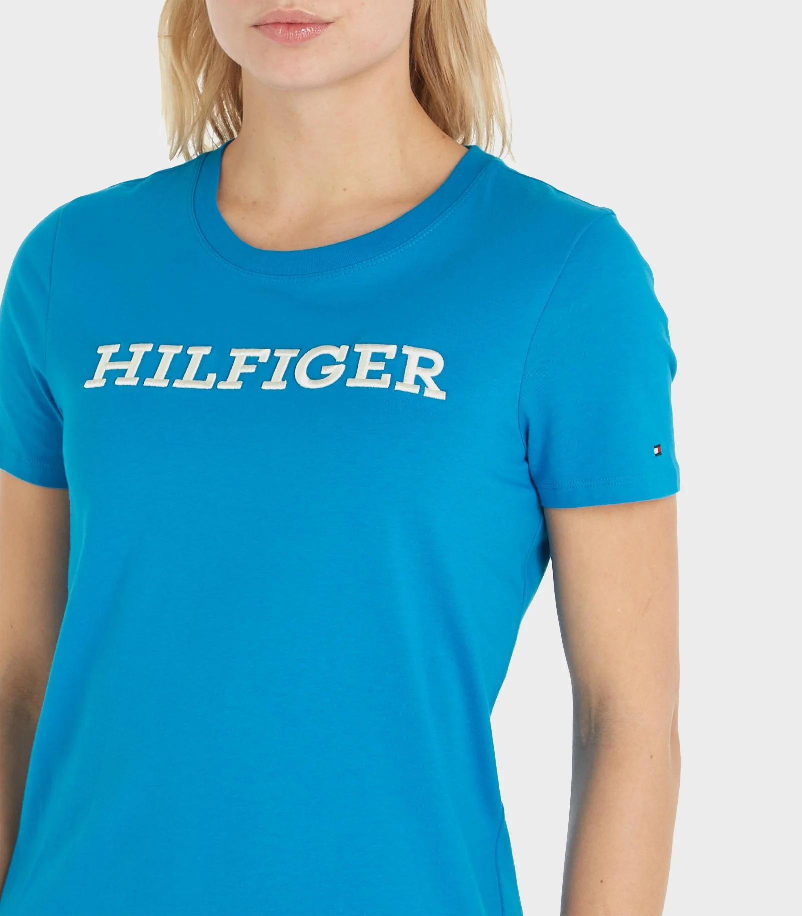 Tommy Hilfiger - Regular Fit  Crew Neck Short Monotype Emb - Image 6