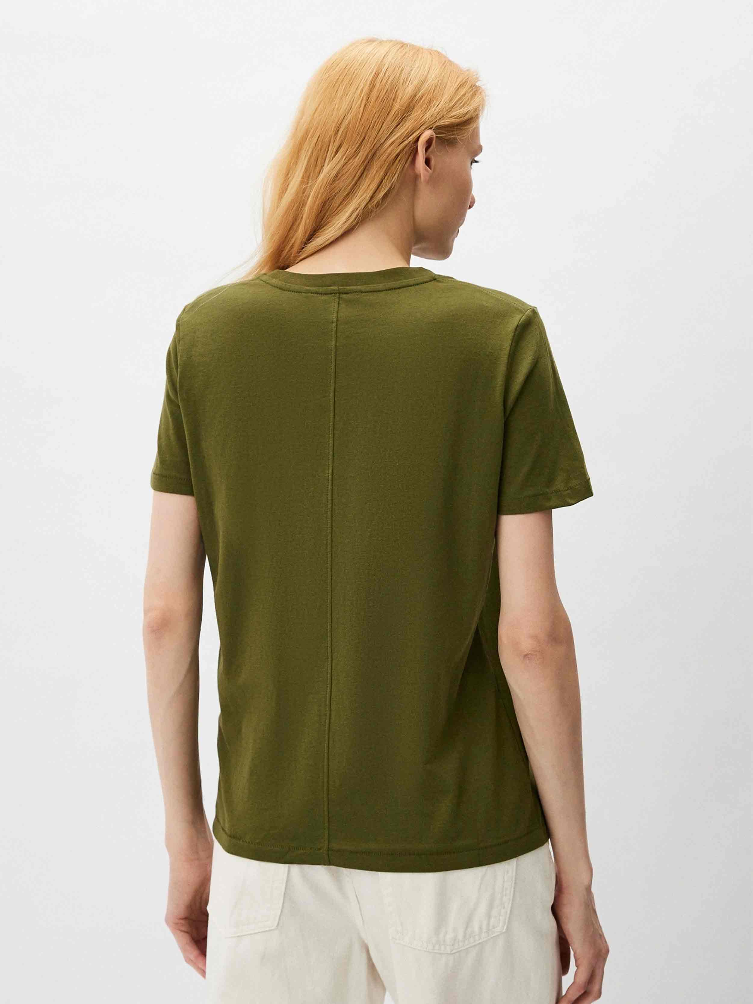 Tommy Hilfiger - Women's Modern Tonal Logo Embroidery T-Shirt - Image 19