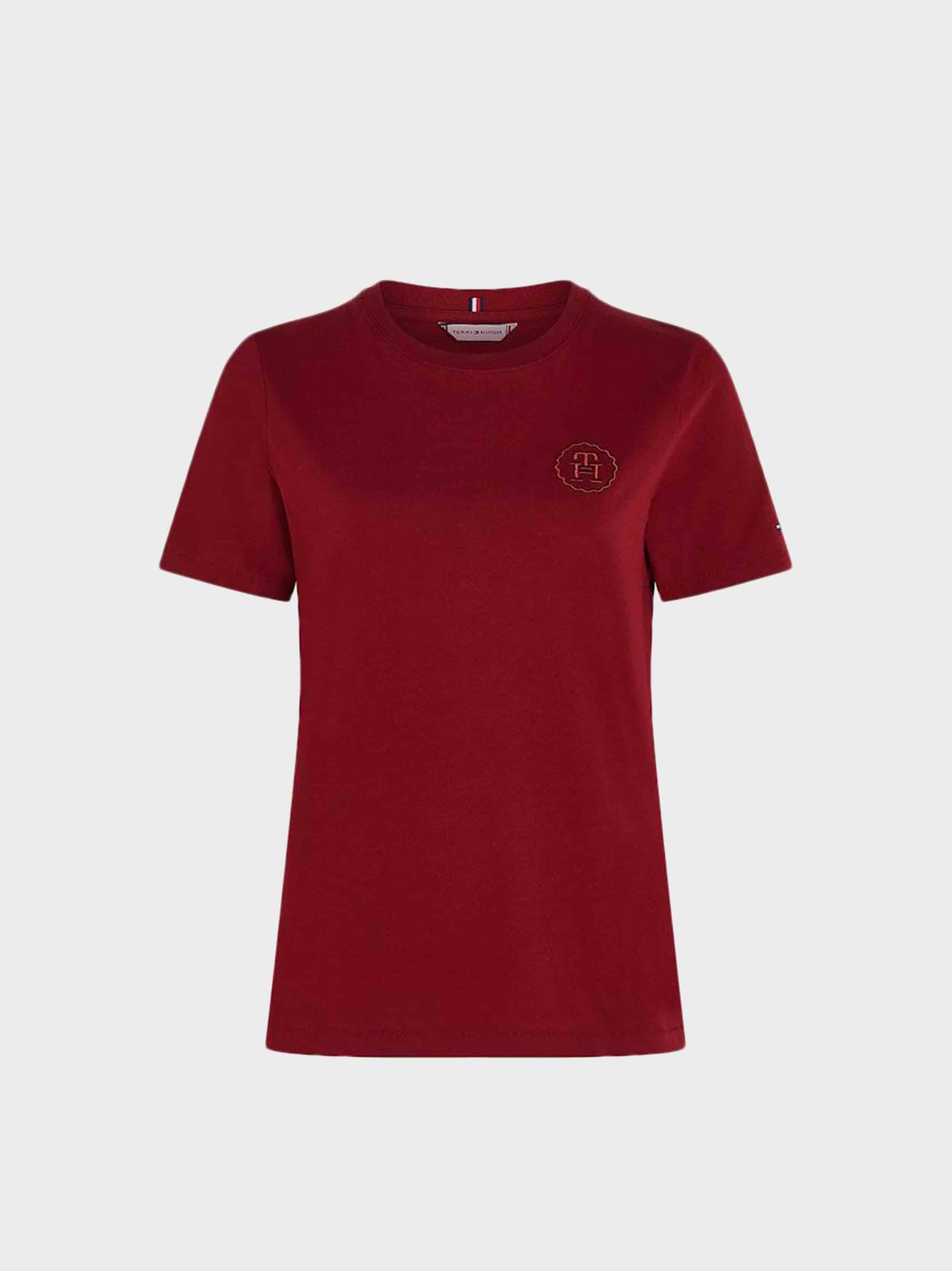 Tommy Hilfiger - Women's Modern Tonal Logo Embroidery T-Shirt - Image 24