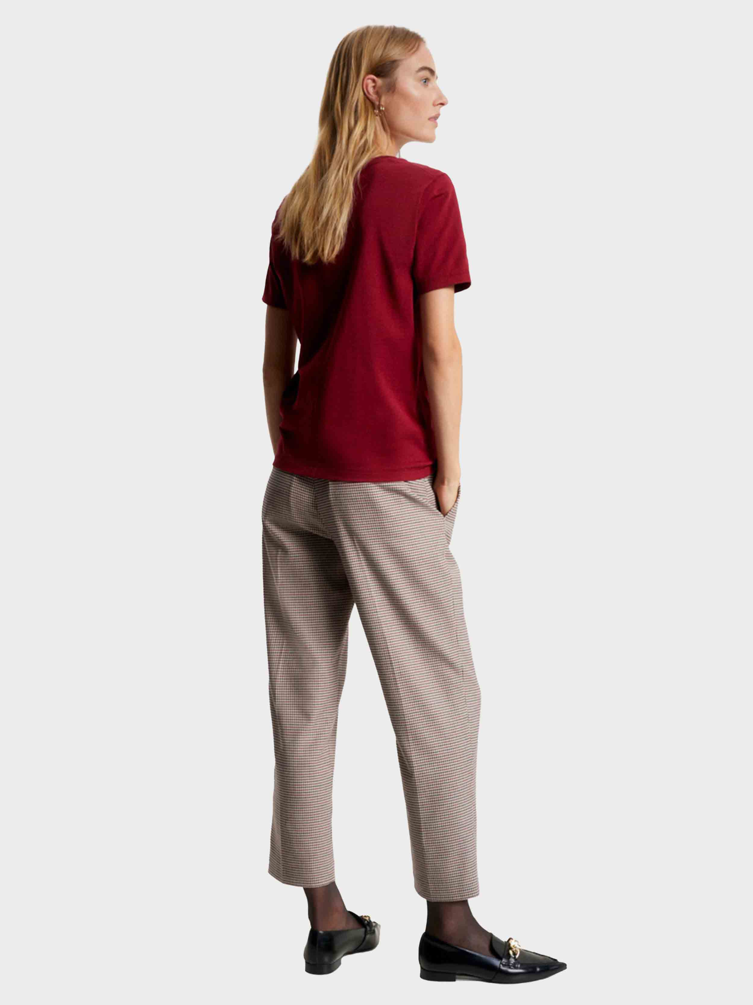 Tommy Hilfiger - Women's Modern Tonal Logo Embroidery T-Shirt - Image 26