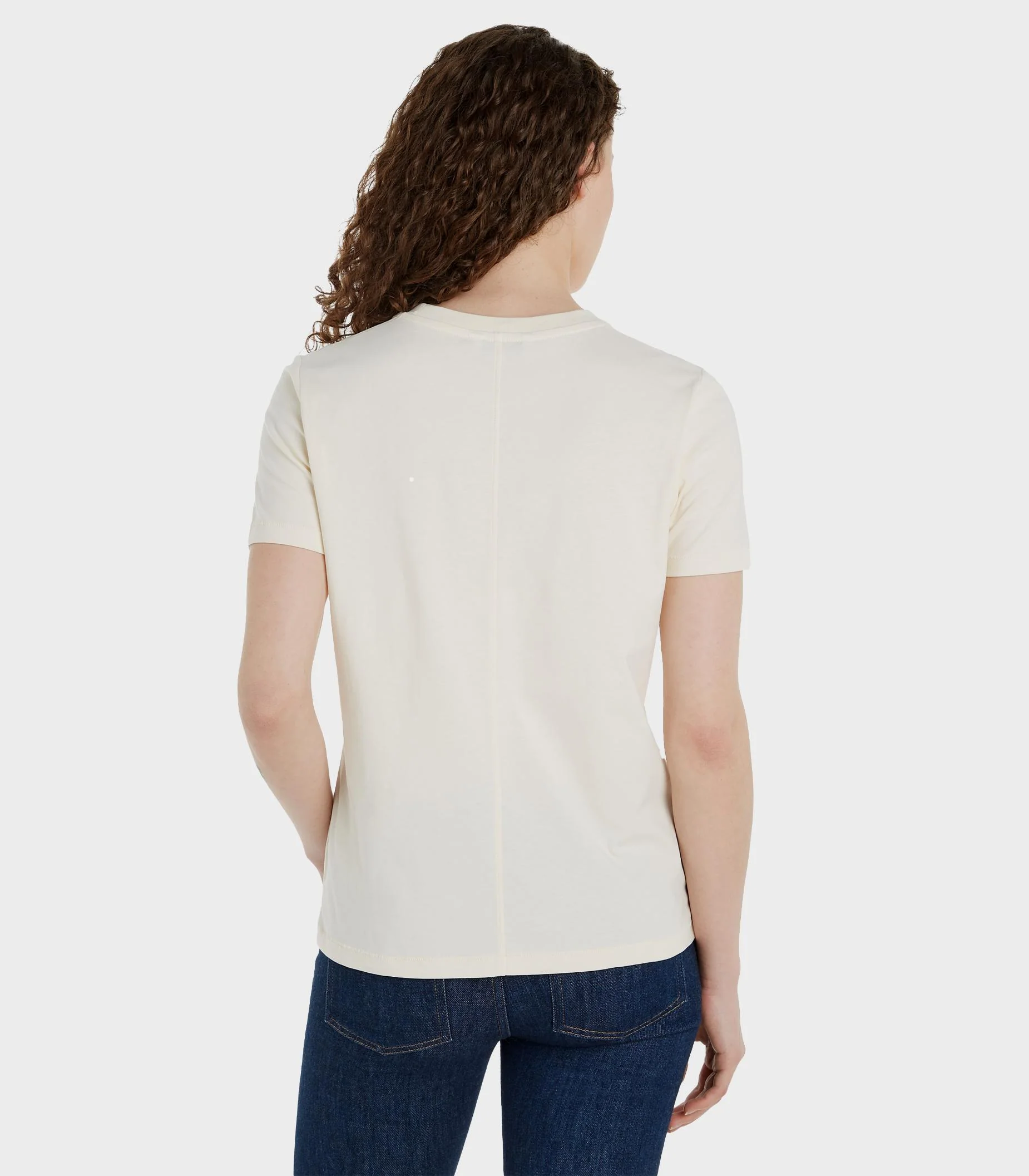 Tommy Hilfiger - Women's Modern Tonal Logo Embroidery T-Shirt - Image 3