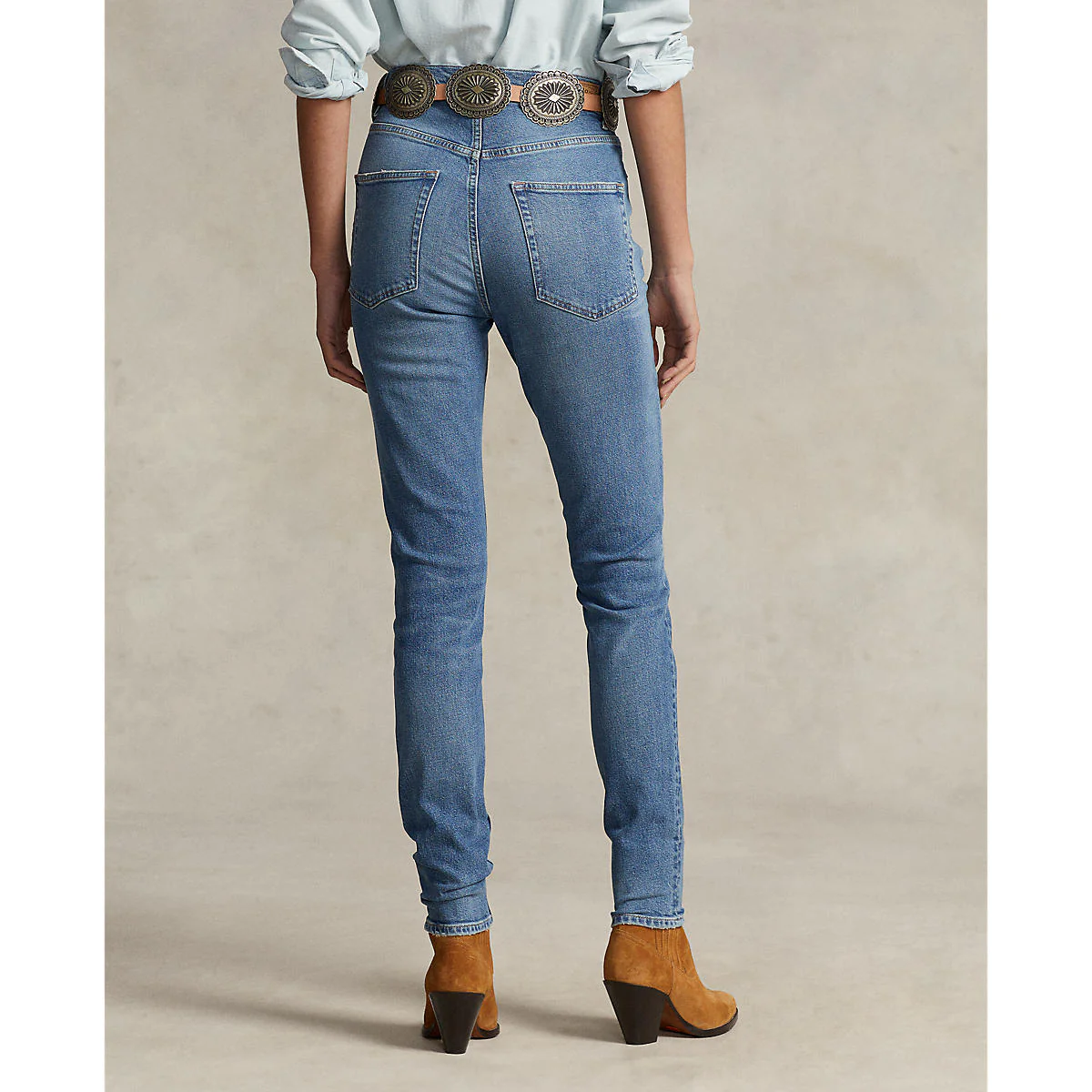 Polo Ralph Lauren - High Rise Sk-Skinny-Ankle-Skinny - Image 3