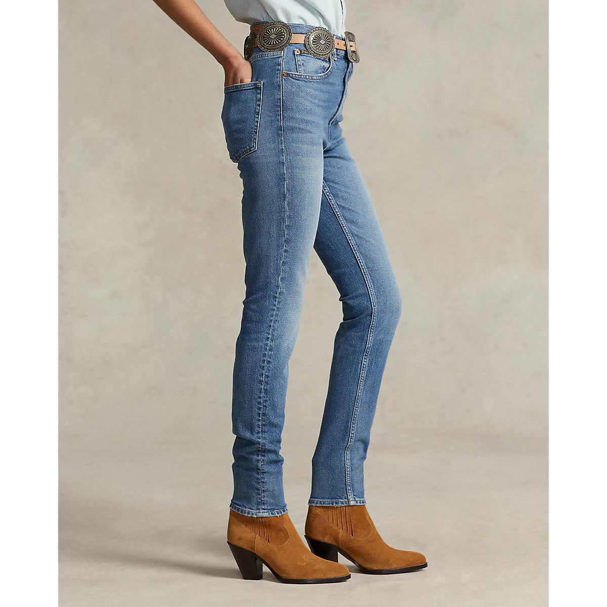Polo Ralph Lauren - High Rise Sk-Skinny-Ankle-Skinny - Image 4