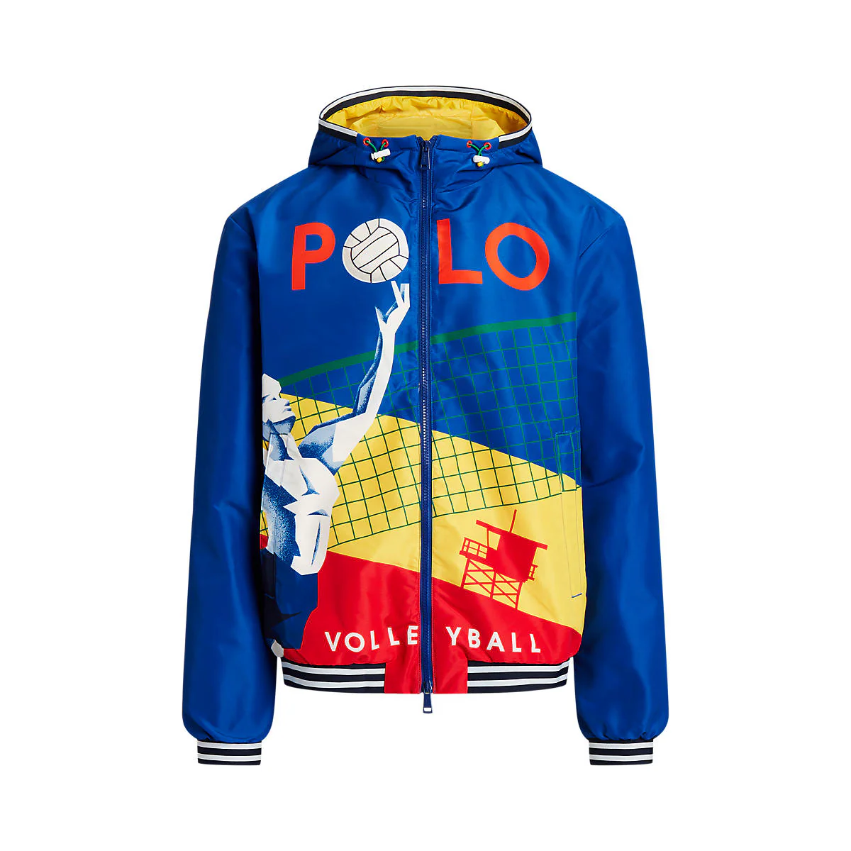 Polo Ralph Lauren - Men's Multicolor Polo Volleyball Windbreaker - Image 2