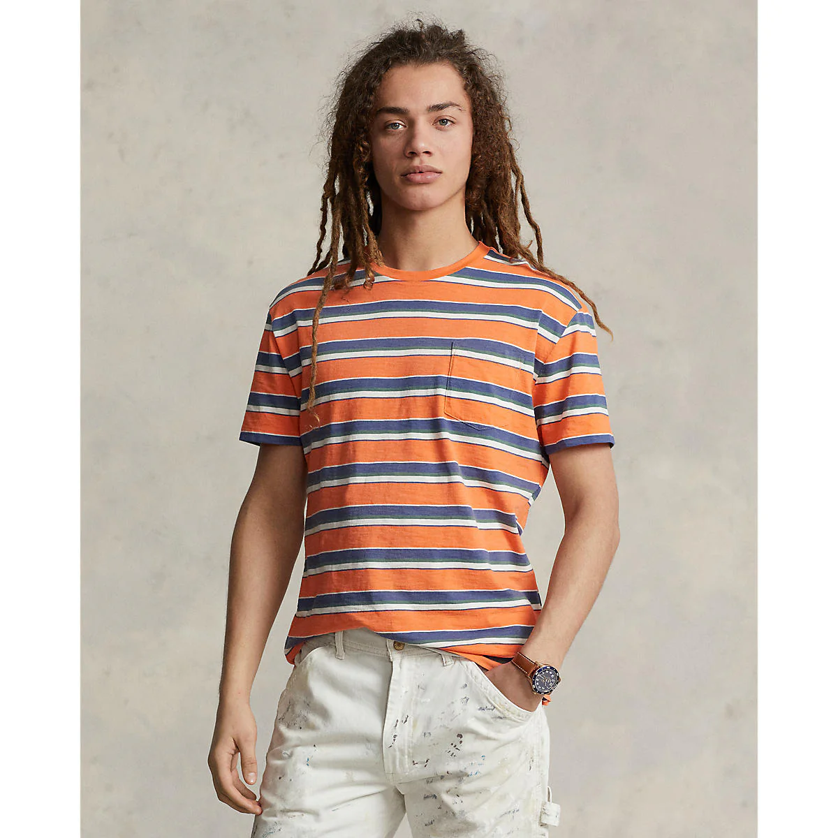 Polo Ralph Lauren - Men's Classic Fit Striped Jersey T-Shirt - Image 3