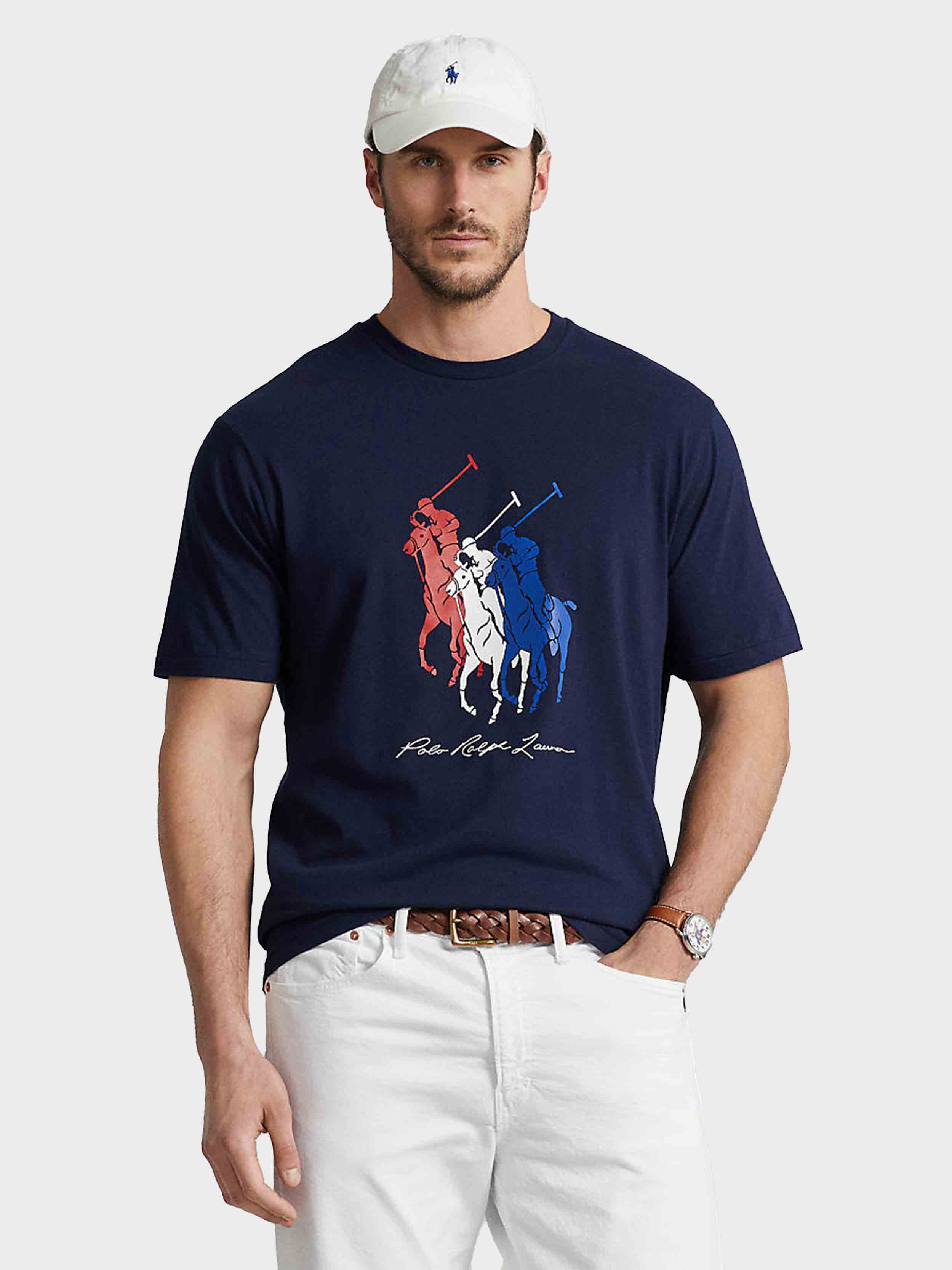 Polo Ralph Lauren - Men's Big Pony Jersey T-Shirt - Image 2