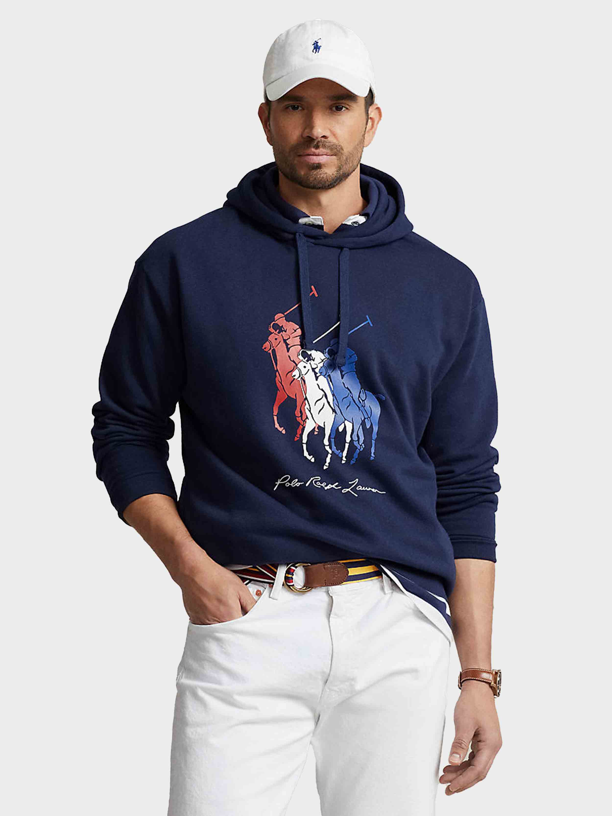 Polo Ralph Lauren - Men's Long Sleeve-Sweatshirt - Image 3