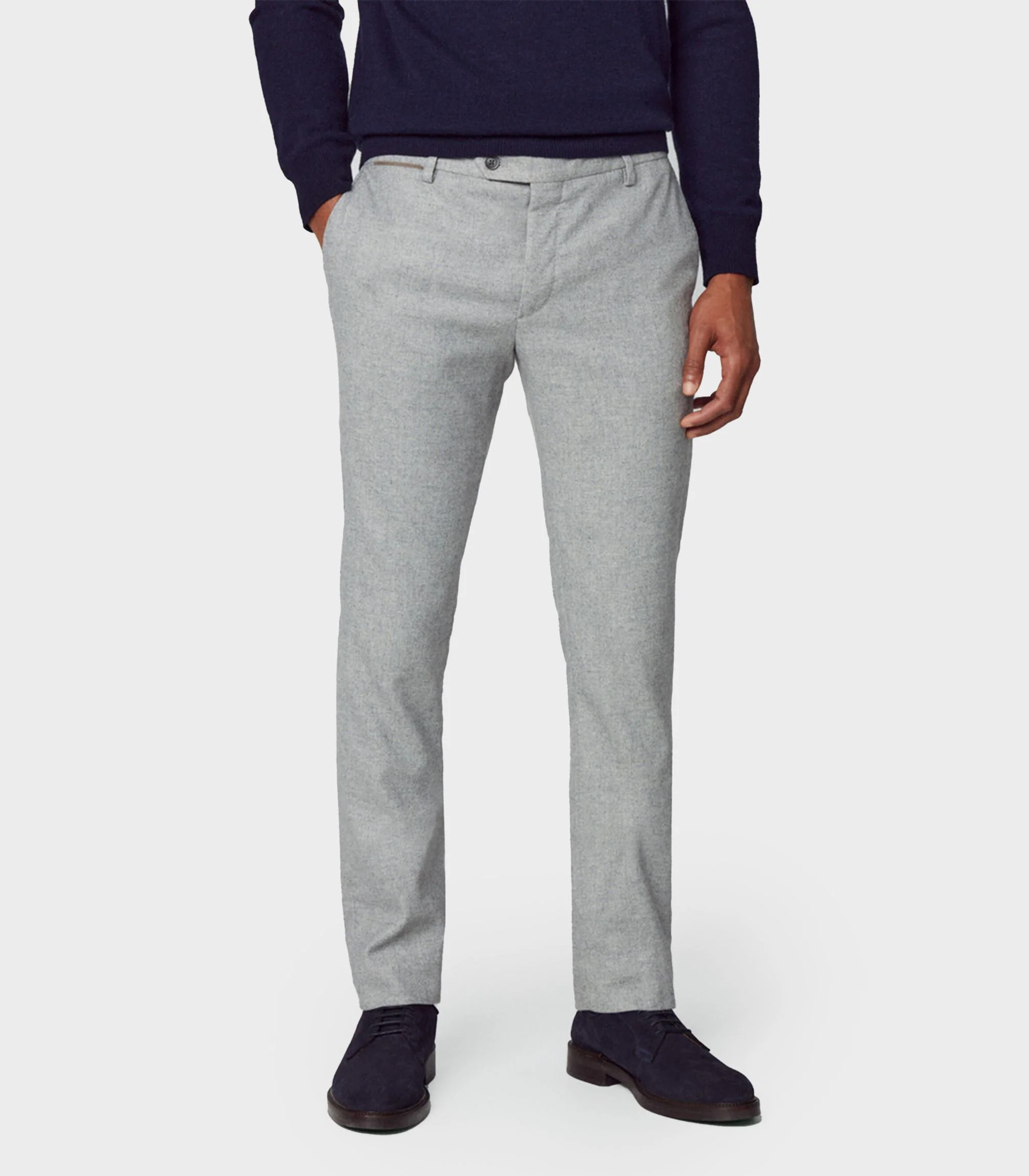 Hackett London - Donegal Slim Fit Trousers - Image 4