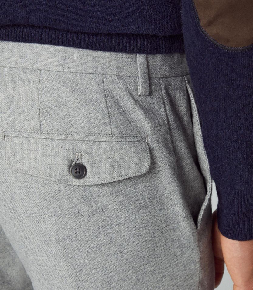 Hackett London - Donegal Slim Fit Trousers - Image 6