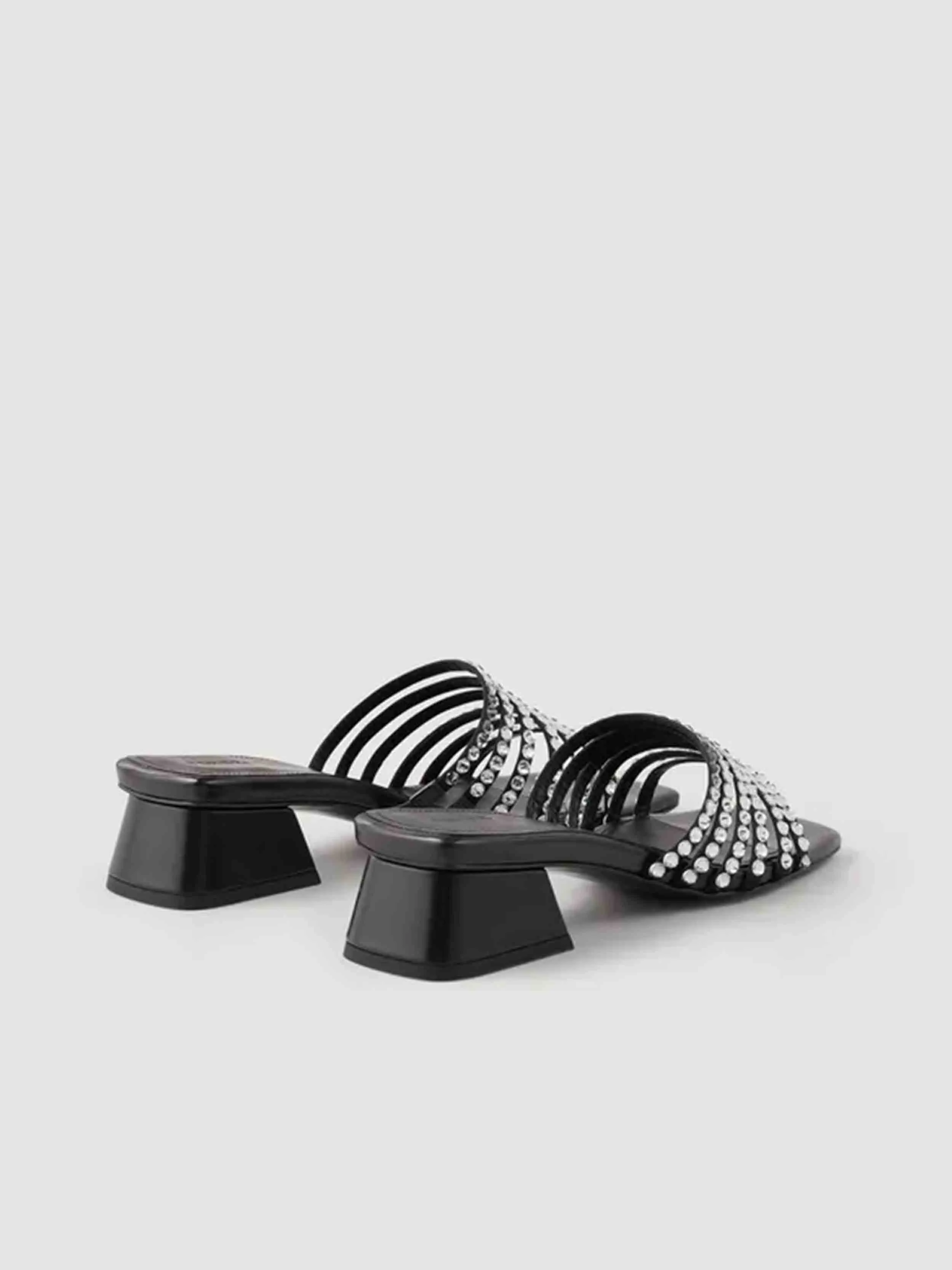 SANDRO - Women's Rhinestone Mules - Image 3