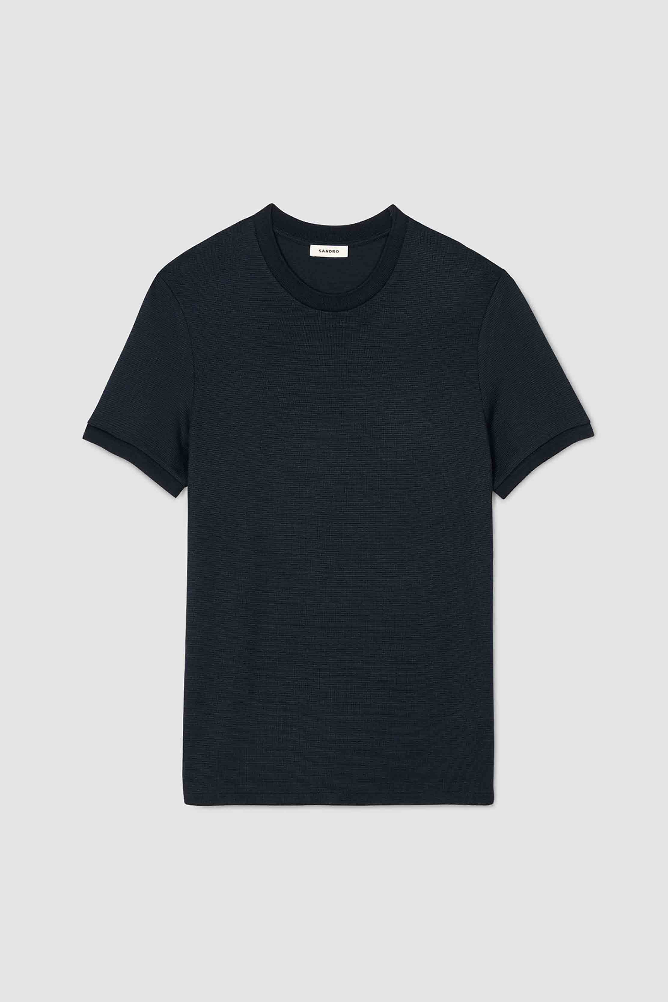 SANDRO - Men's Round Neck T-Shirt - Image 2