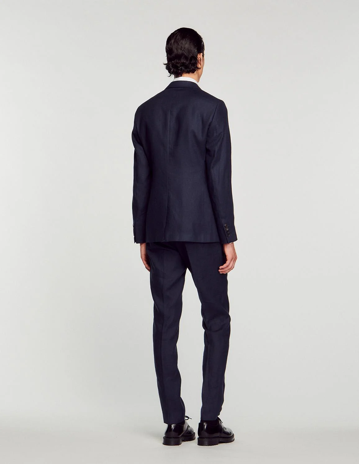 SANDRO - Men's Linen Suit Jacket - Image 7