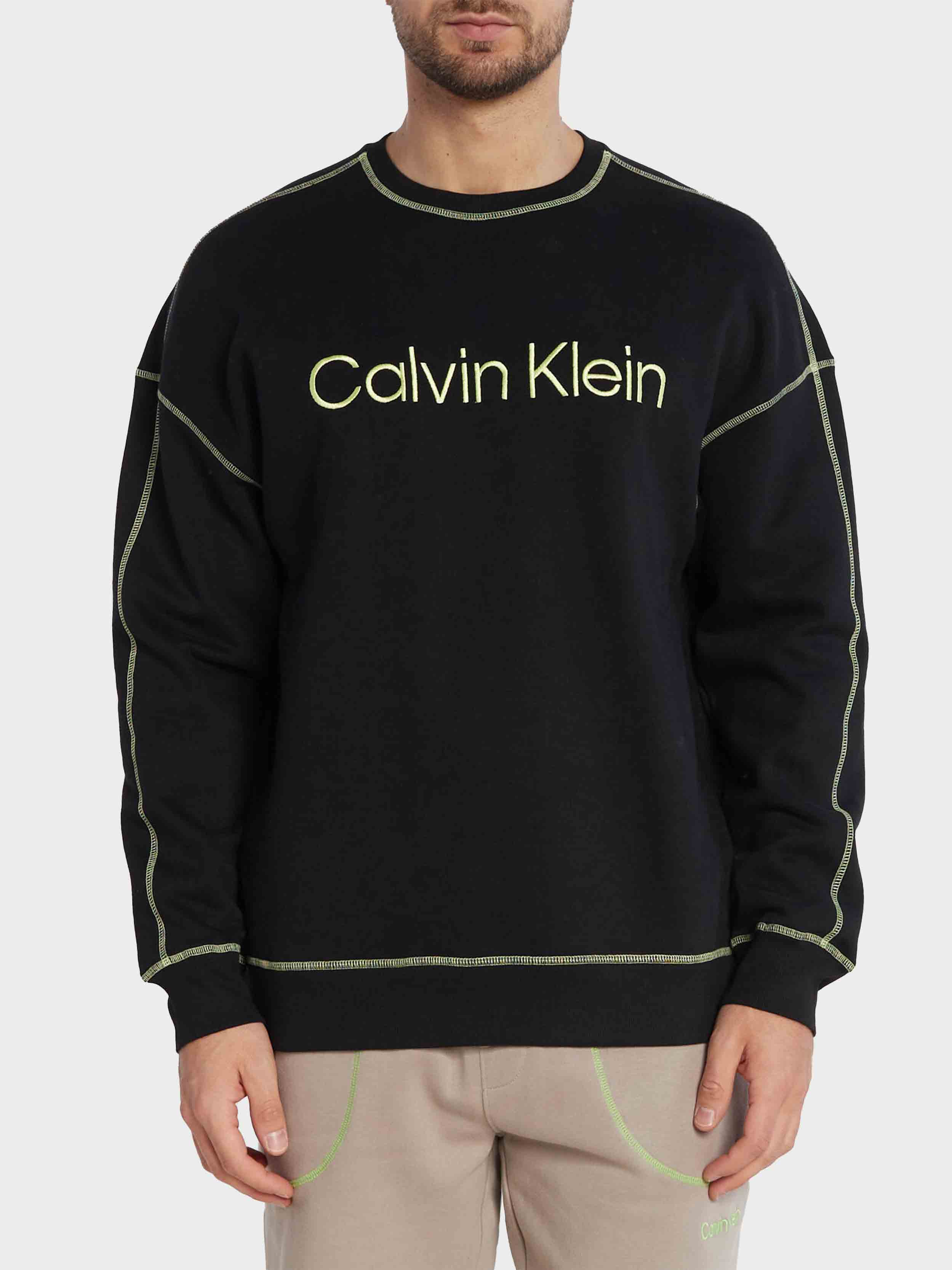 Calvin Klein - Men's Long Sleeve Regular Fit Sweatshirt - Image 4