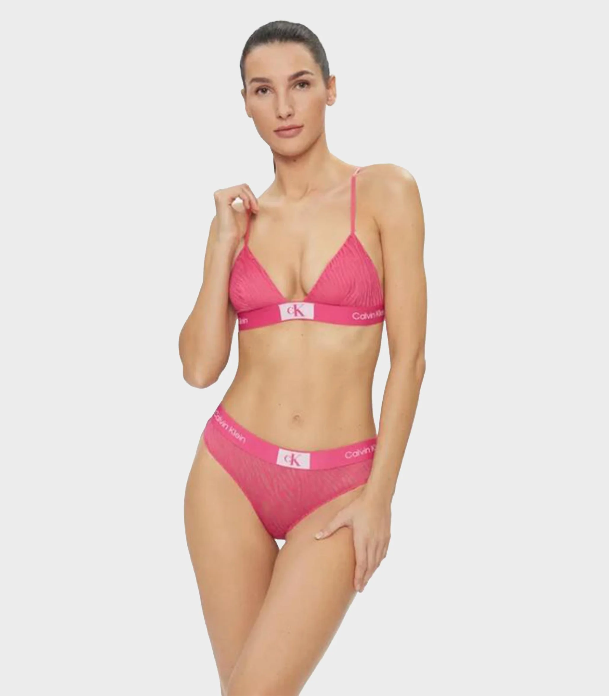 Calvin Klein - Women's Unlined Triangle Bralette - Image 2