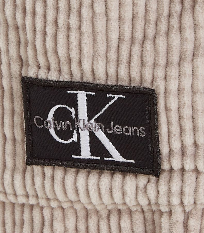 Calvin Klein  - Boys -  Corduroy Badge Relaxed Fit Cargo Joggers - Image 5