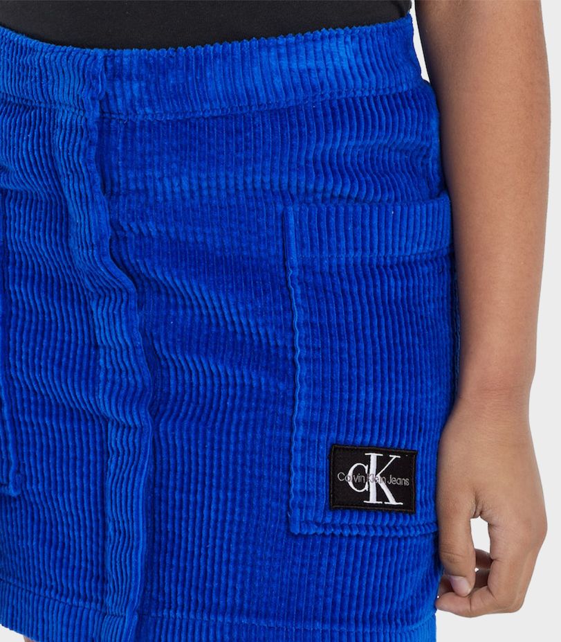 Calvin Klein - Girls' Soft Ribcord Straight Skirt - Image 4