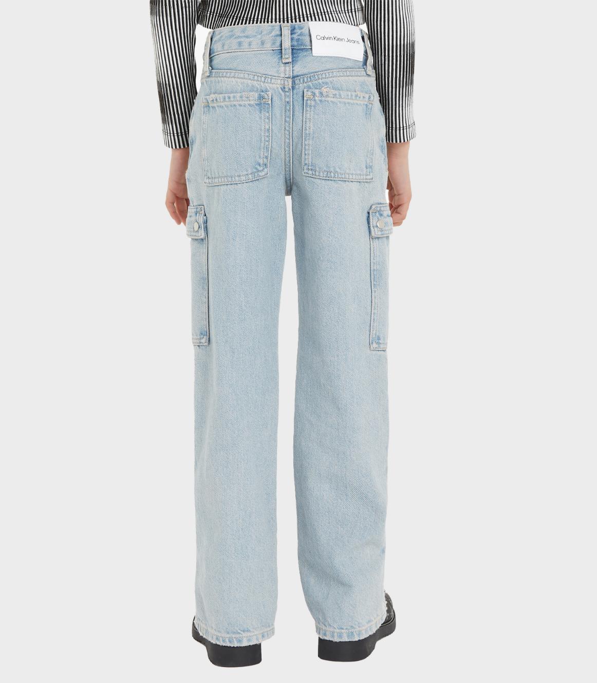 Calvin Klein  - Girls -  Straight Fit Jeans - Image 3