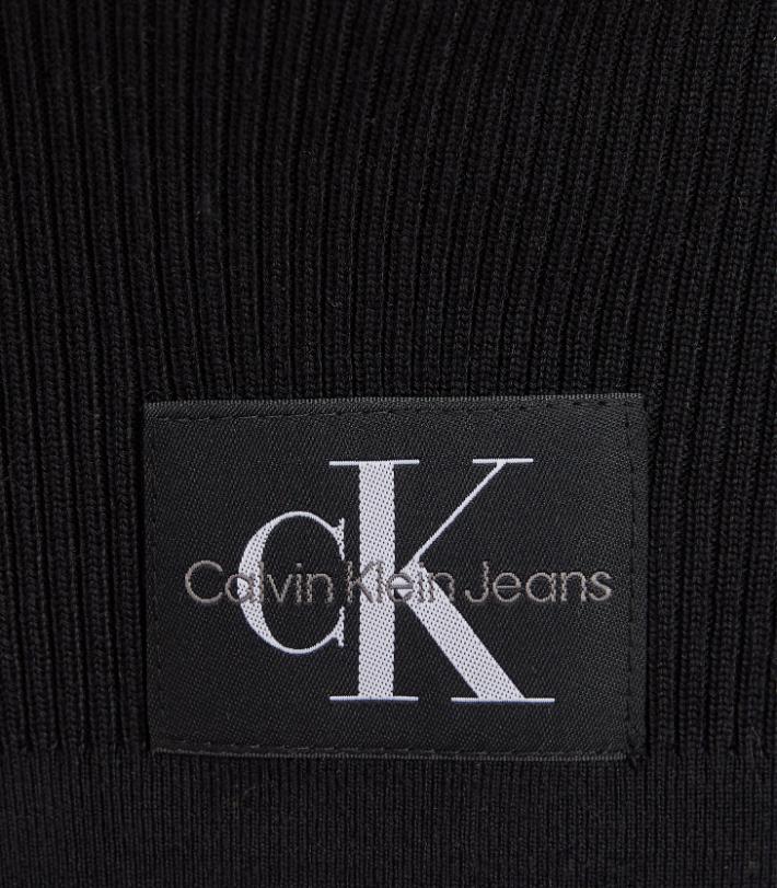 Calvin Klein Jeans - Label Tight Crop V - Neck Sweater - Image 10