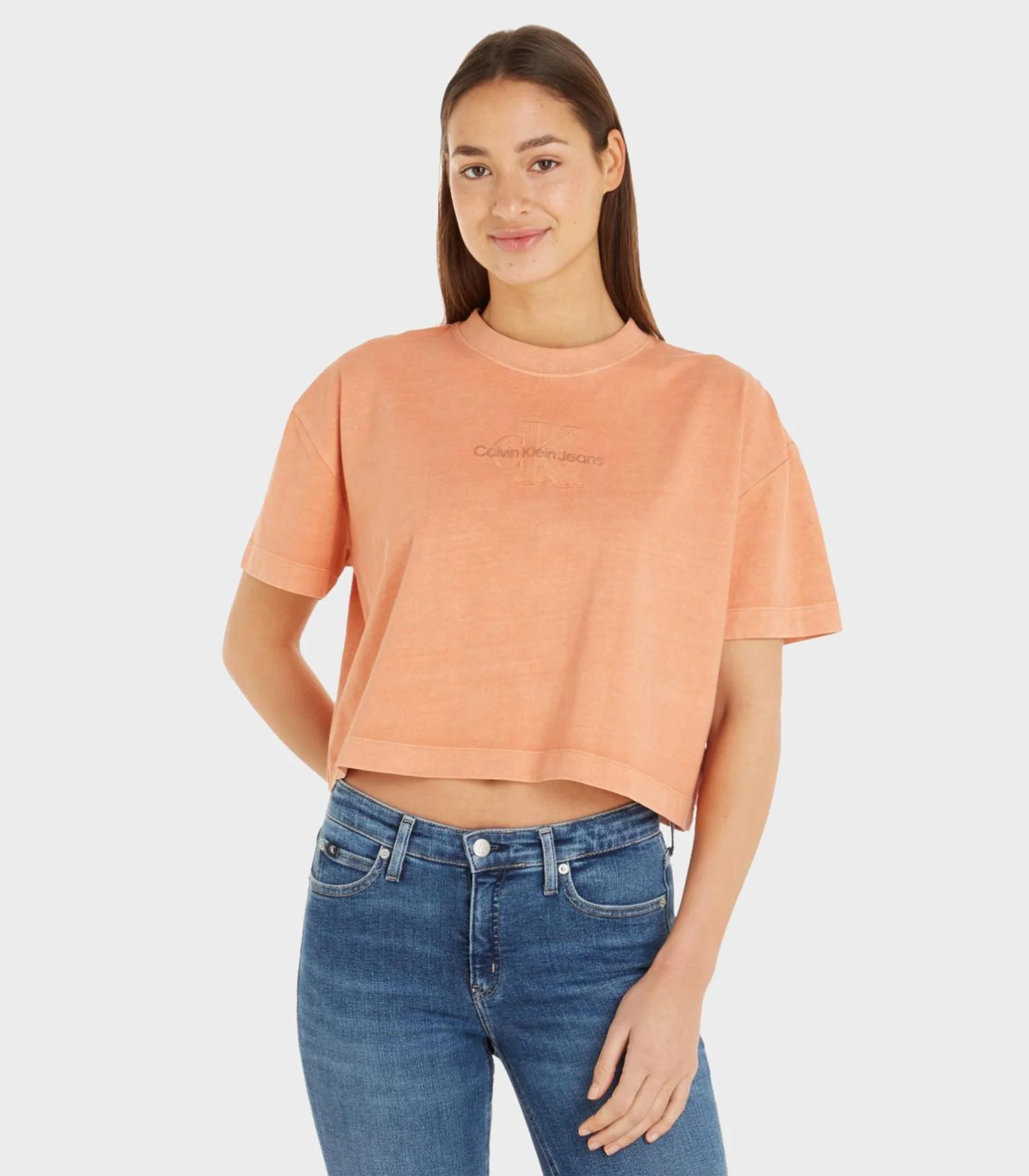 Calvin Klein Jeans - Mineral Dye  Monologo Tshirt Relaxed Fit - Image 2