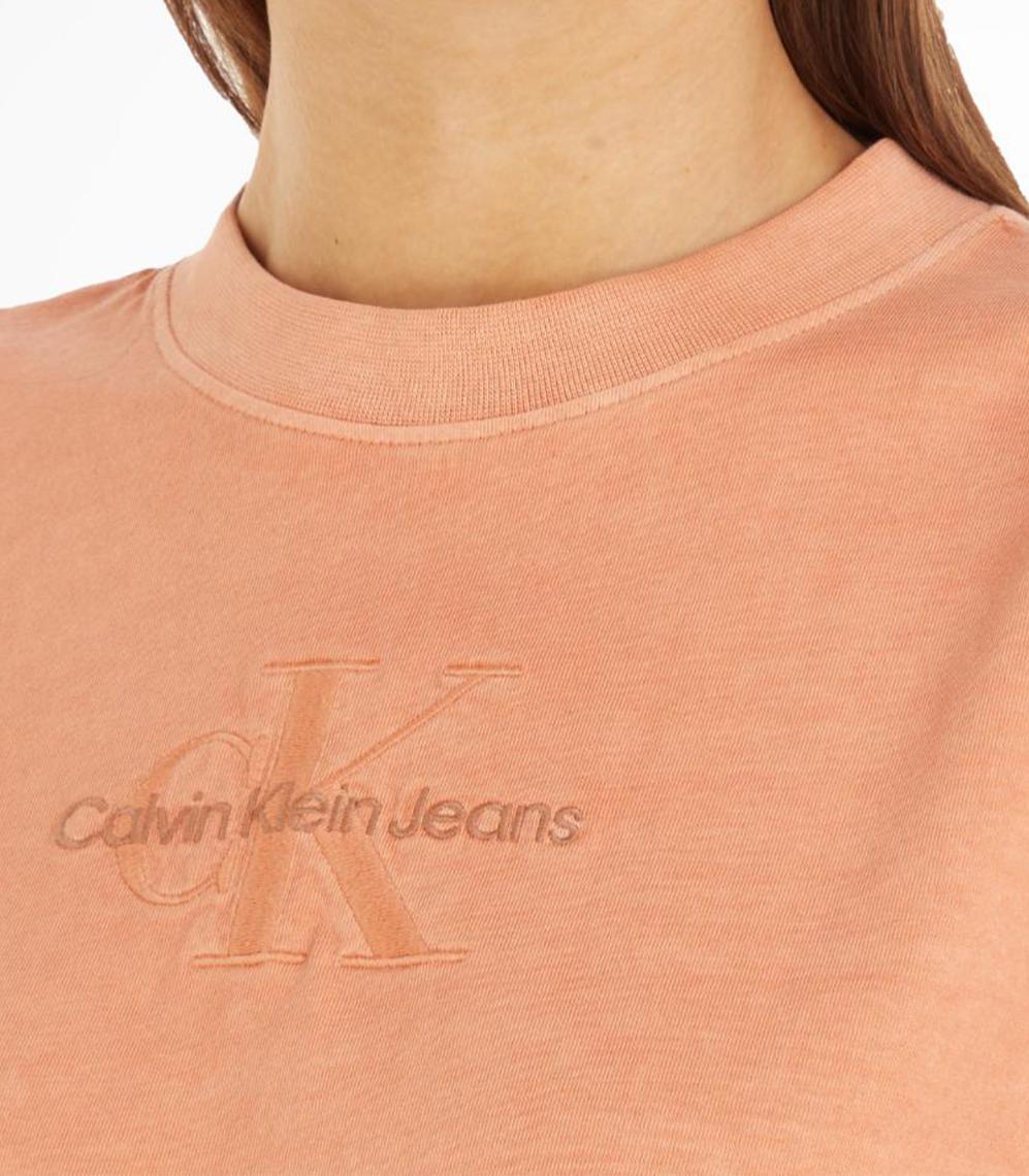 Calvin Klein Jeans - Mineral Dye  Monologo Tshirt Relaxed Fit - Image 4