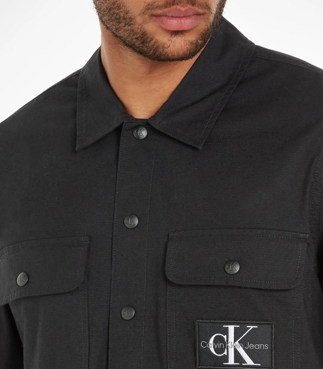 Calvin Klein Jeans - Men's Ripstop Shirt Relaxed Fit - Image 5