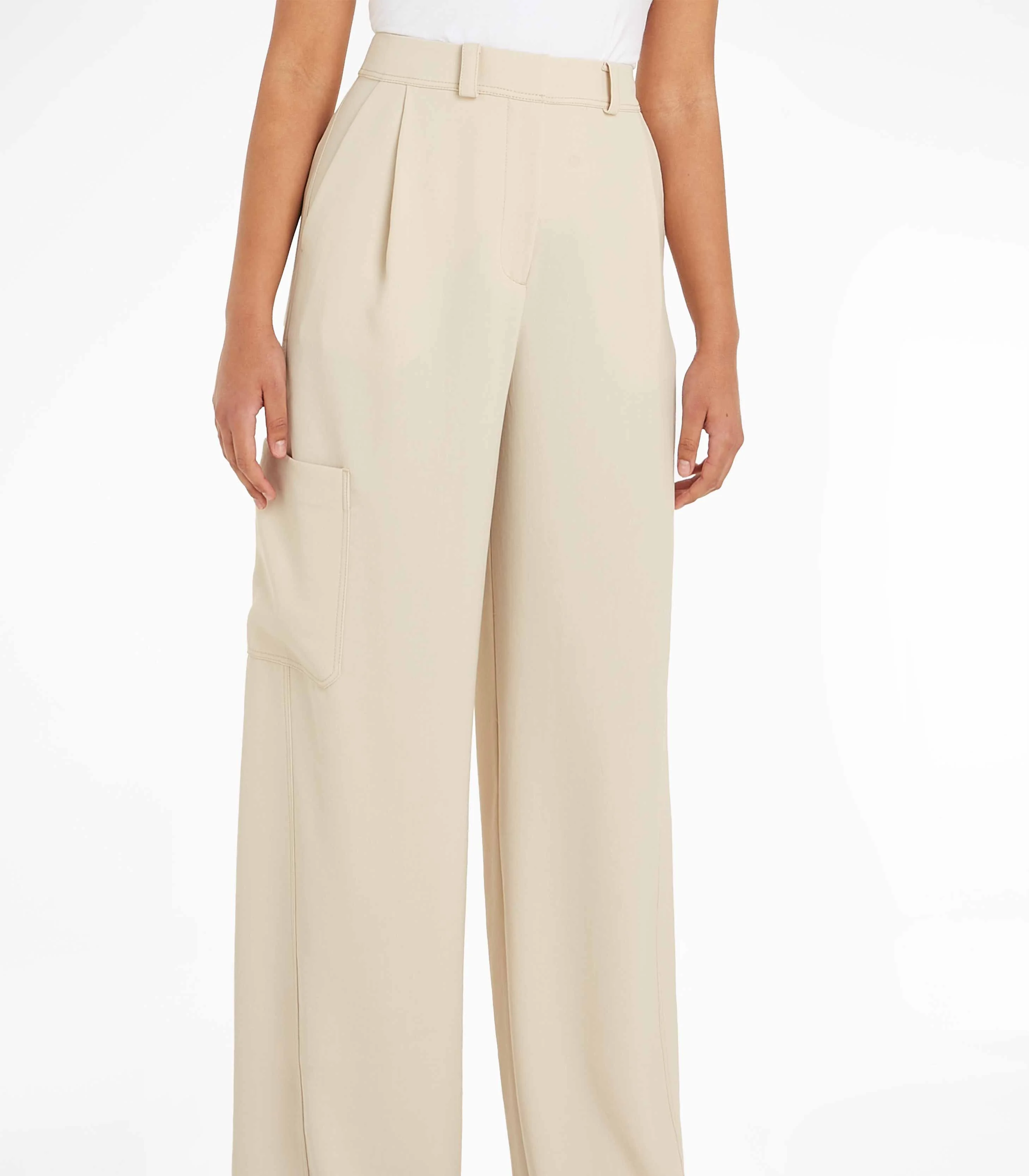 Calvin Klein - Stretch Melange Low Rise Pant - Image 2