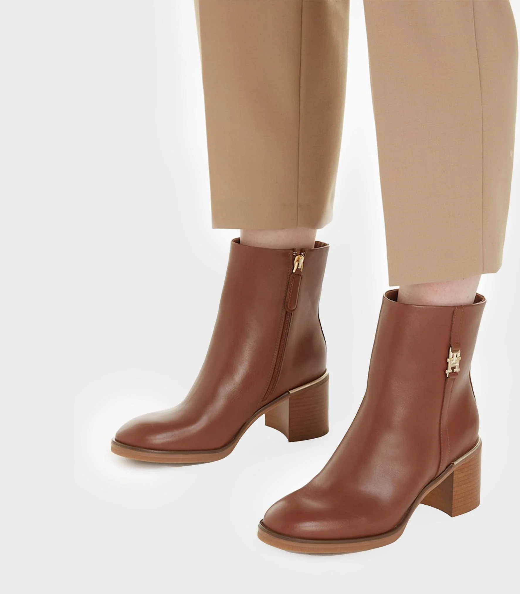Tommy Hilfiger - Leather Ankle Boots‏ - Image 6