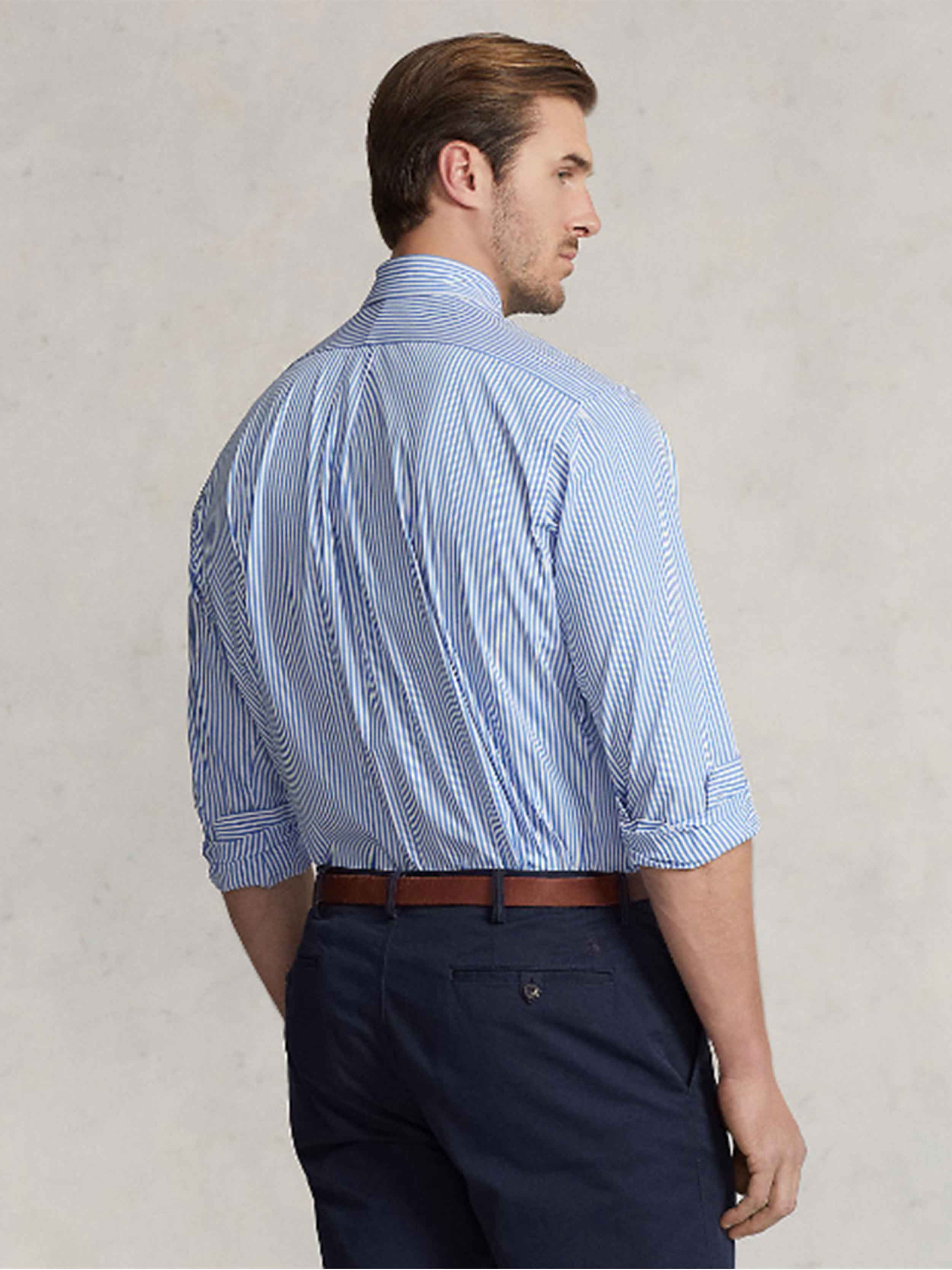 Polo Ralph Lauren - Men's Striped Stretch Poplin Shirt - Image 3