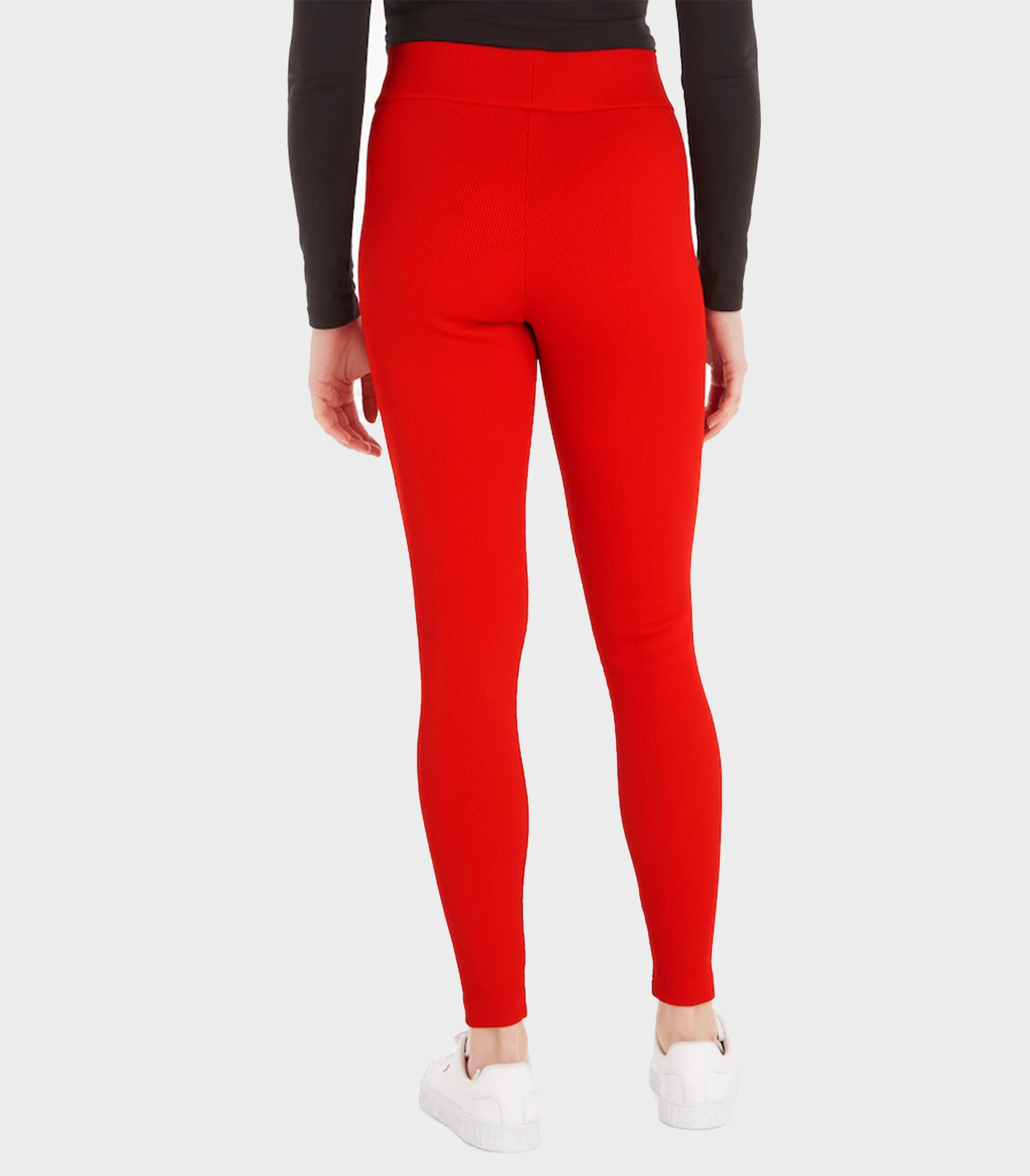 Tommy Hilfiger Jeans - Essential Ribbed Full Length Leggings - Image 3