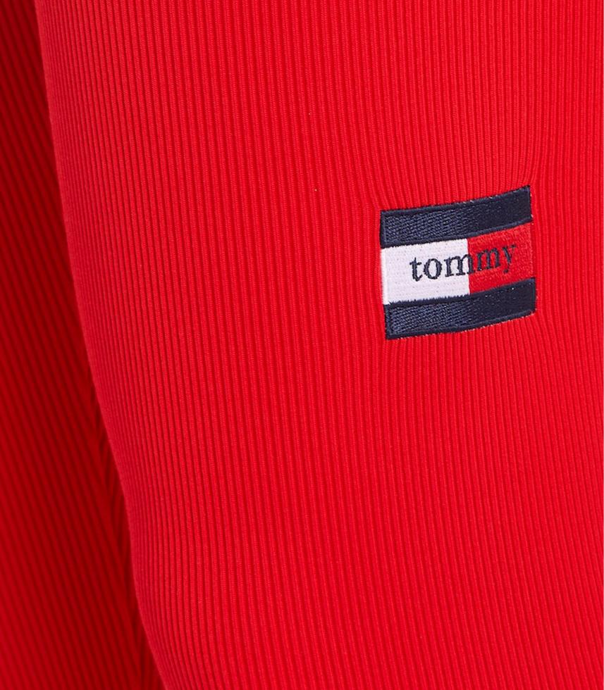 Tommy Hilfiger Jeans - Essential Ribbed Full Length Leggings - Image 4