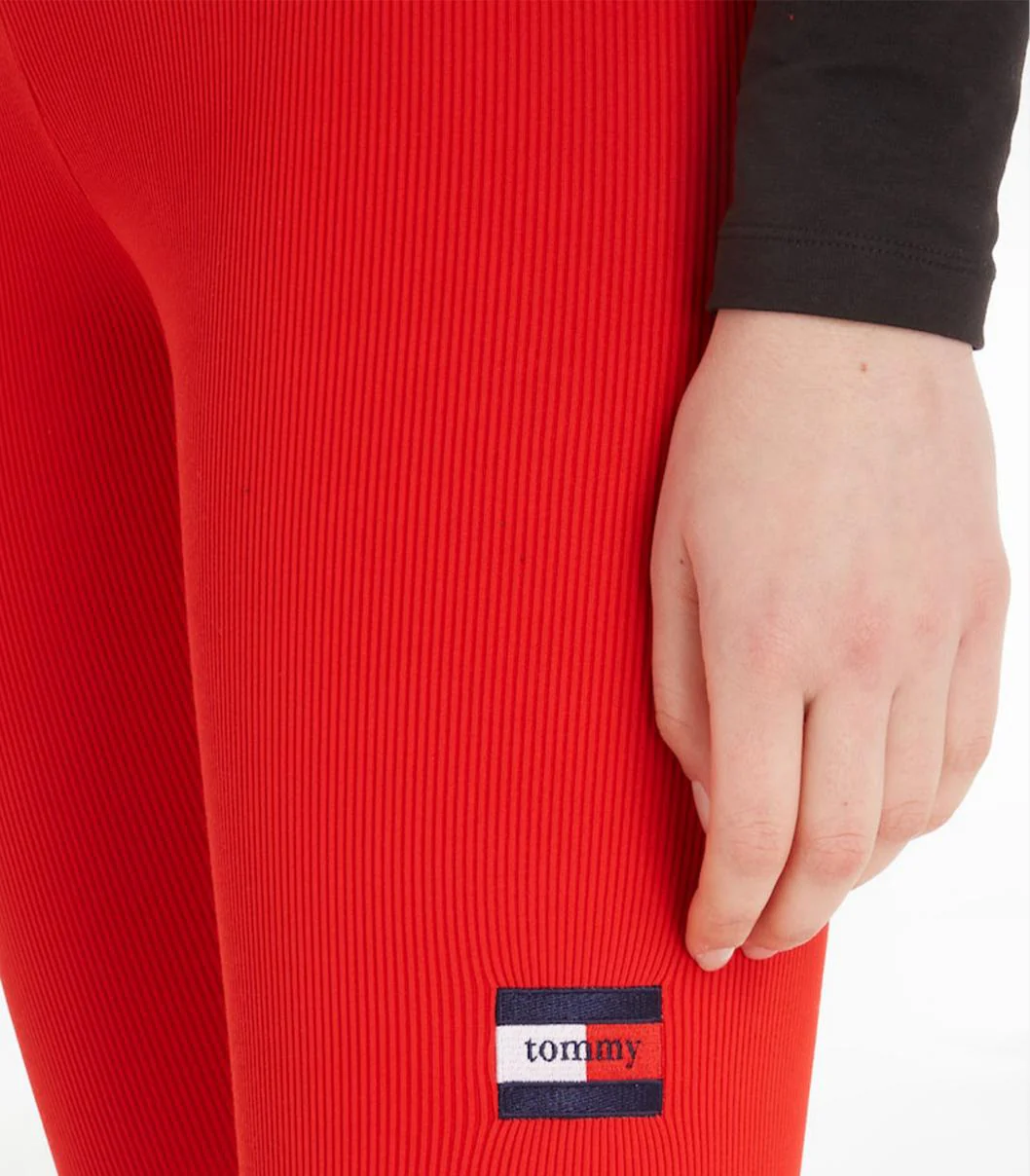 Tommy Hilfiger Jeans - Essential Ribbed Full Length Leggings - Image 6