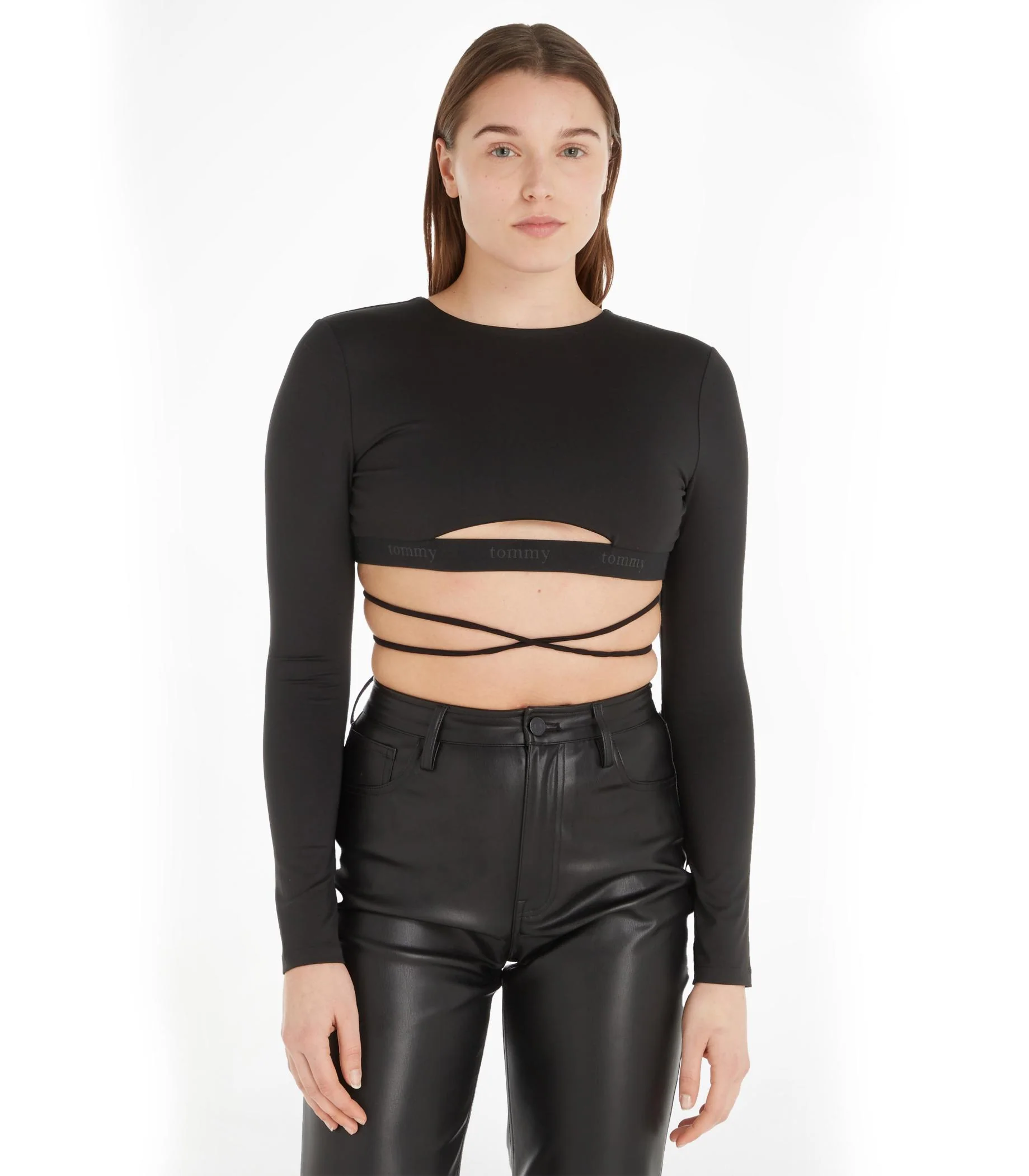 Tommy Hilfiger Jeans - Backless Longsleeve Croptop - Image 3