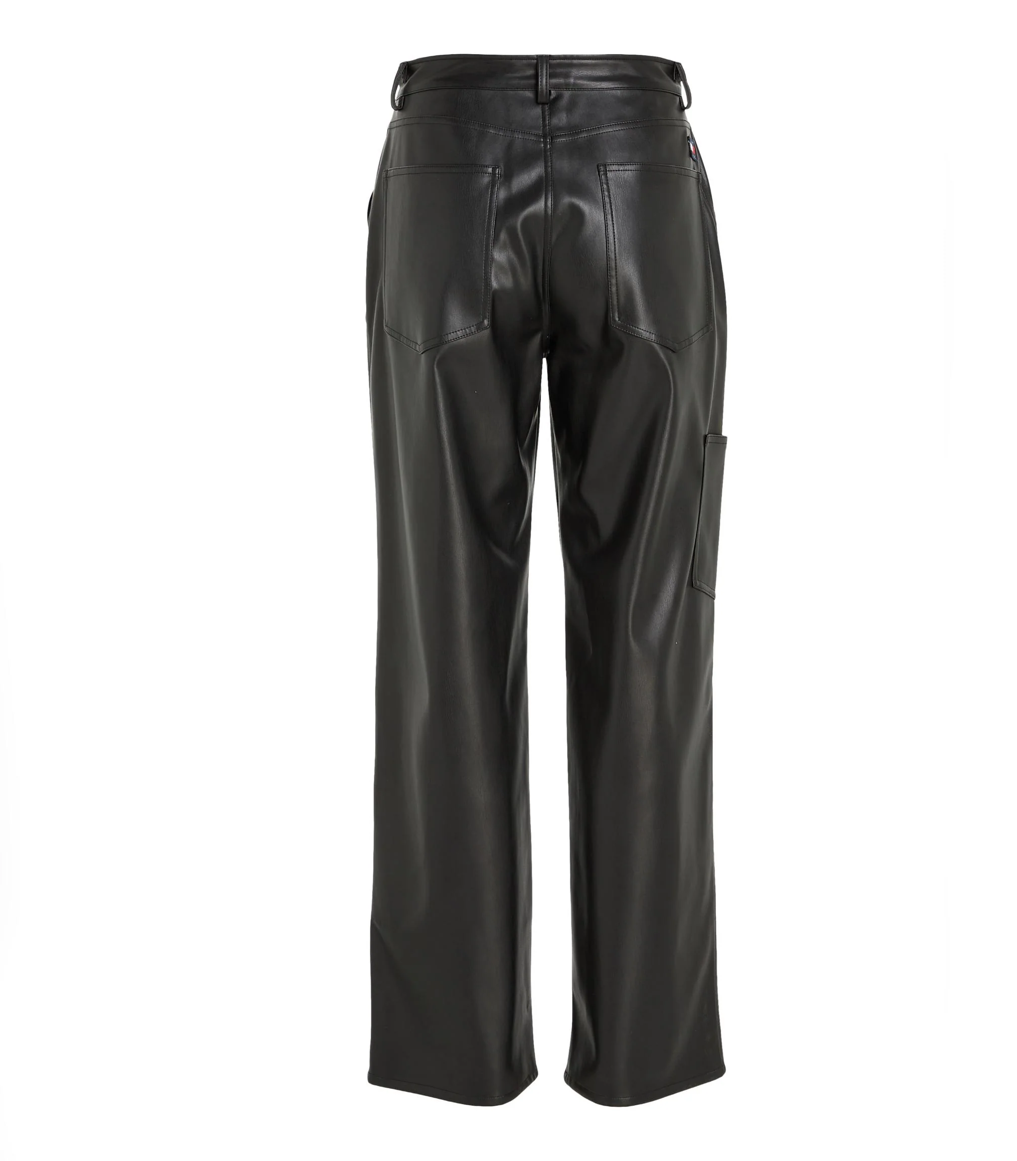 Tommy Hilfiger Jeans - Daisy Baggy Pleather Pants Loose Fit - Image 6