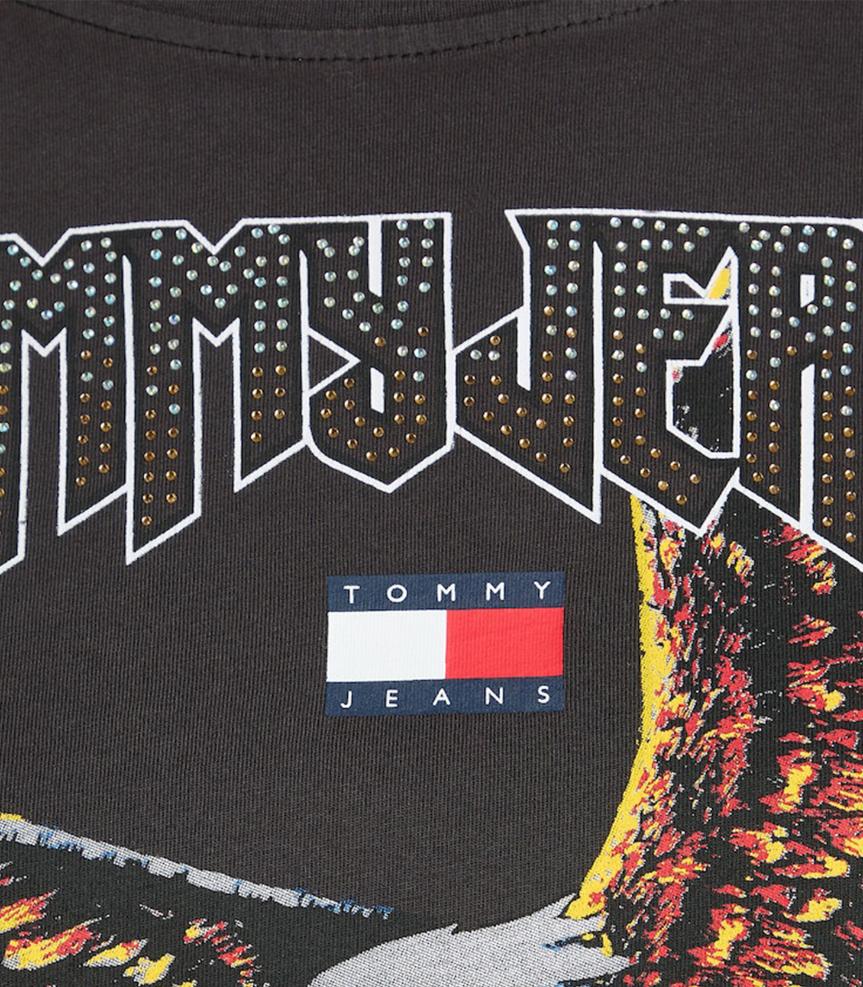 Tommy Hilfiger Jeans - Eagle Print Oversized Fit T - Shirt - Image 3