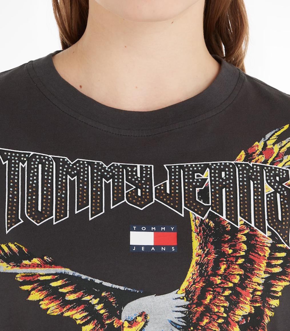 Tommy Hilfiger Jeans - Eagle Print Oversized Fit T - Shirt - Image 6