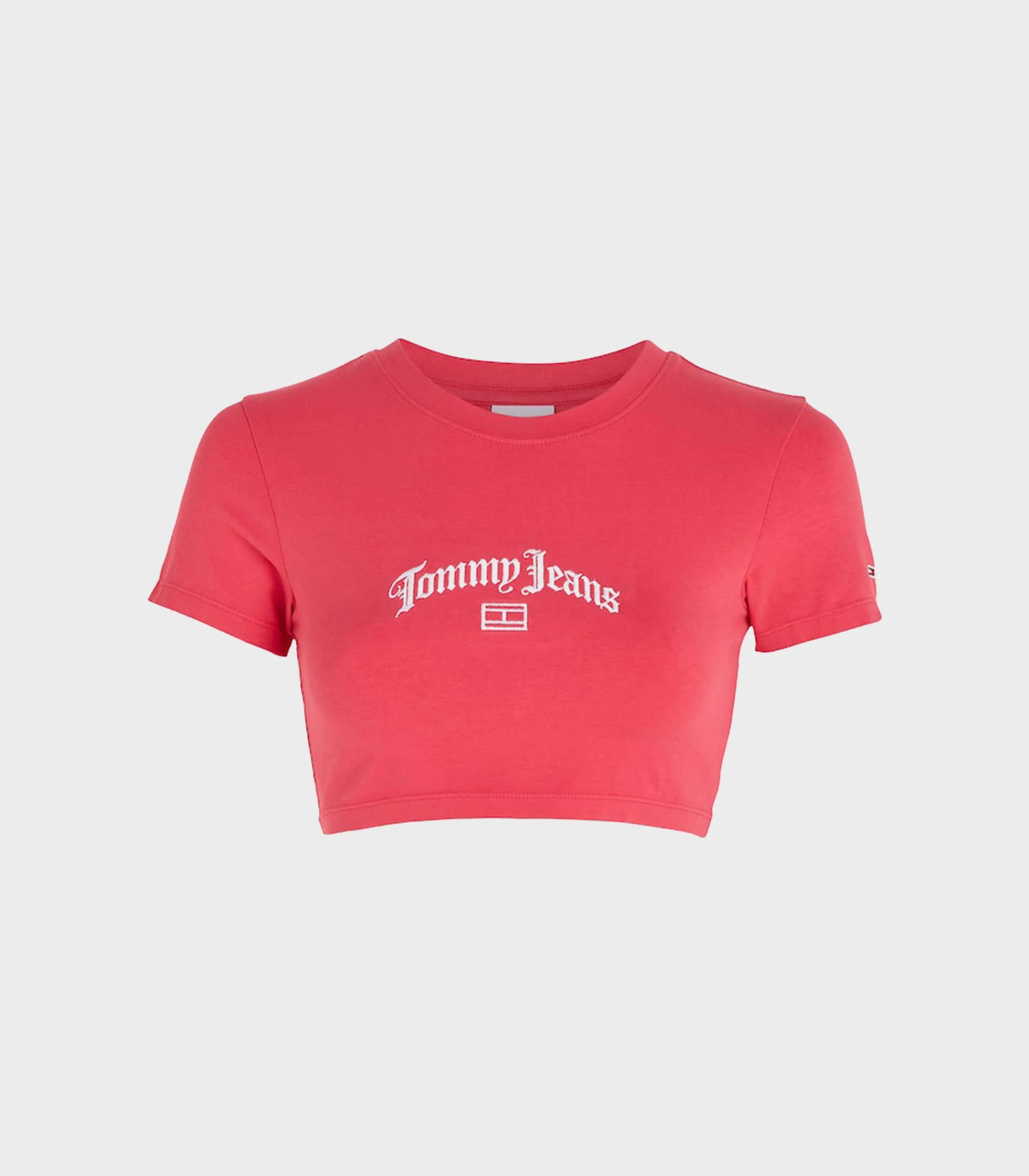 Tommy Hilfiger Jeans - Women's  Logo Cropped T - Shirt - Image 6