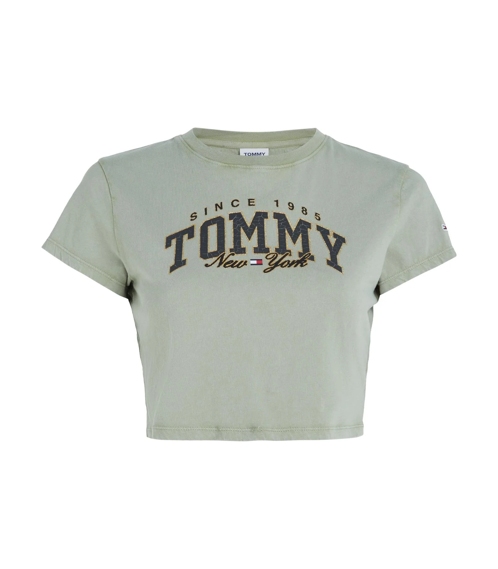 Tommy Hilfiger Jeans - Varsity Logo Cropped Fit T - Shirt - Image 2