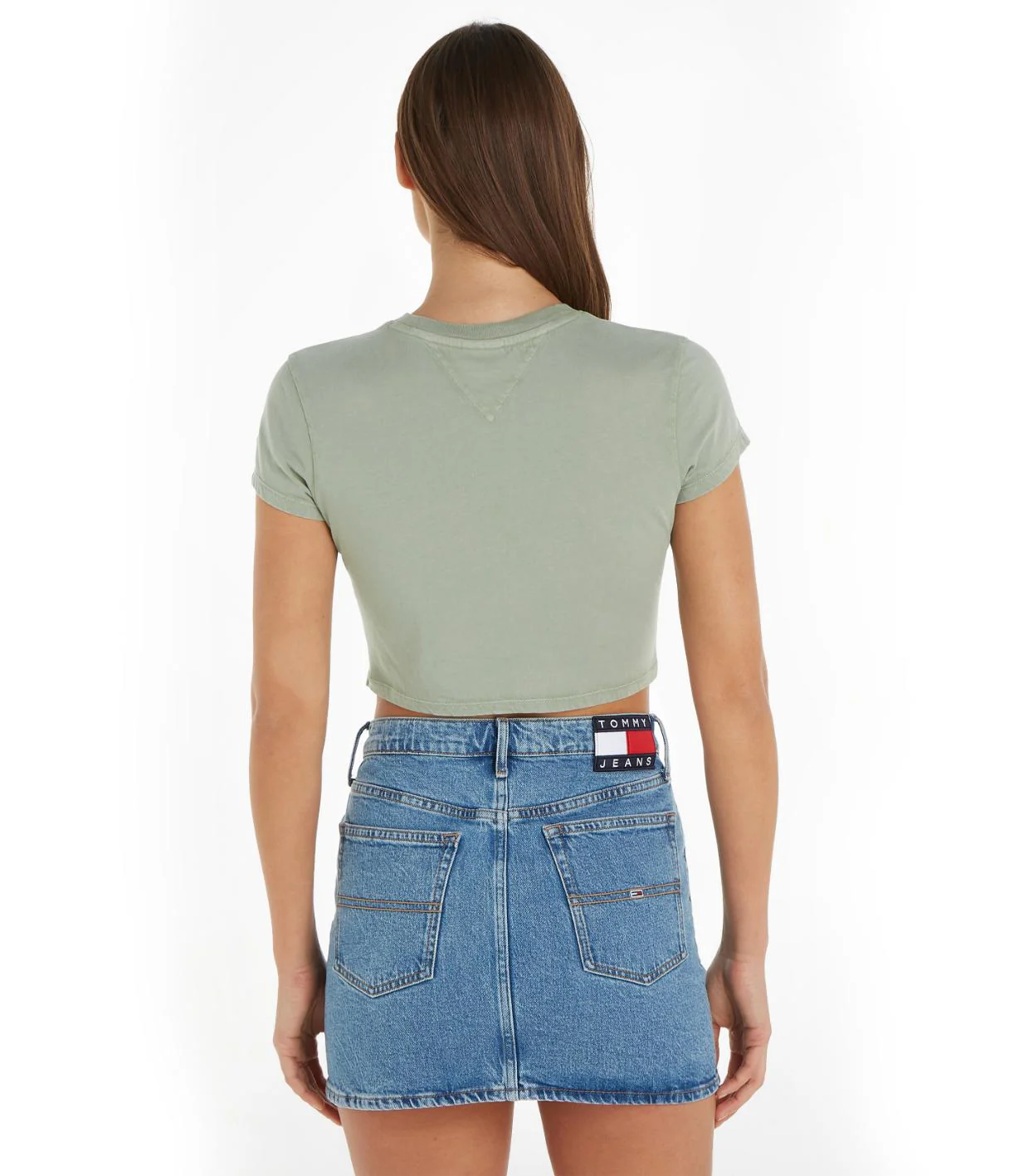 Tommy Hilfiger Jeans - Varsity Logo Cropped Fit T - Shirt - Image 4