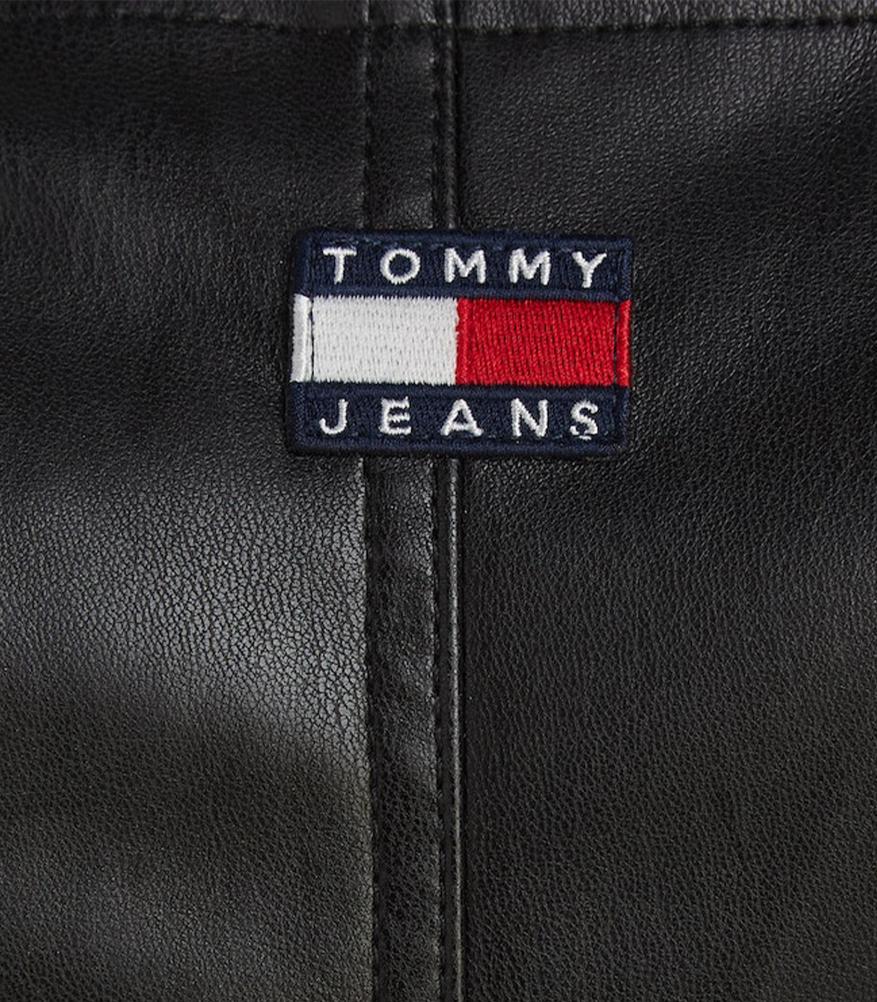 Tommy Hilfiger Jeans - Tjw Buckle Pleather Mini Dress , Style Dw0dw16470 - Image 3
