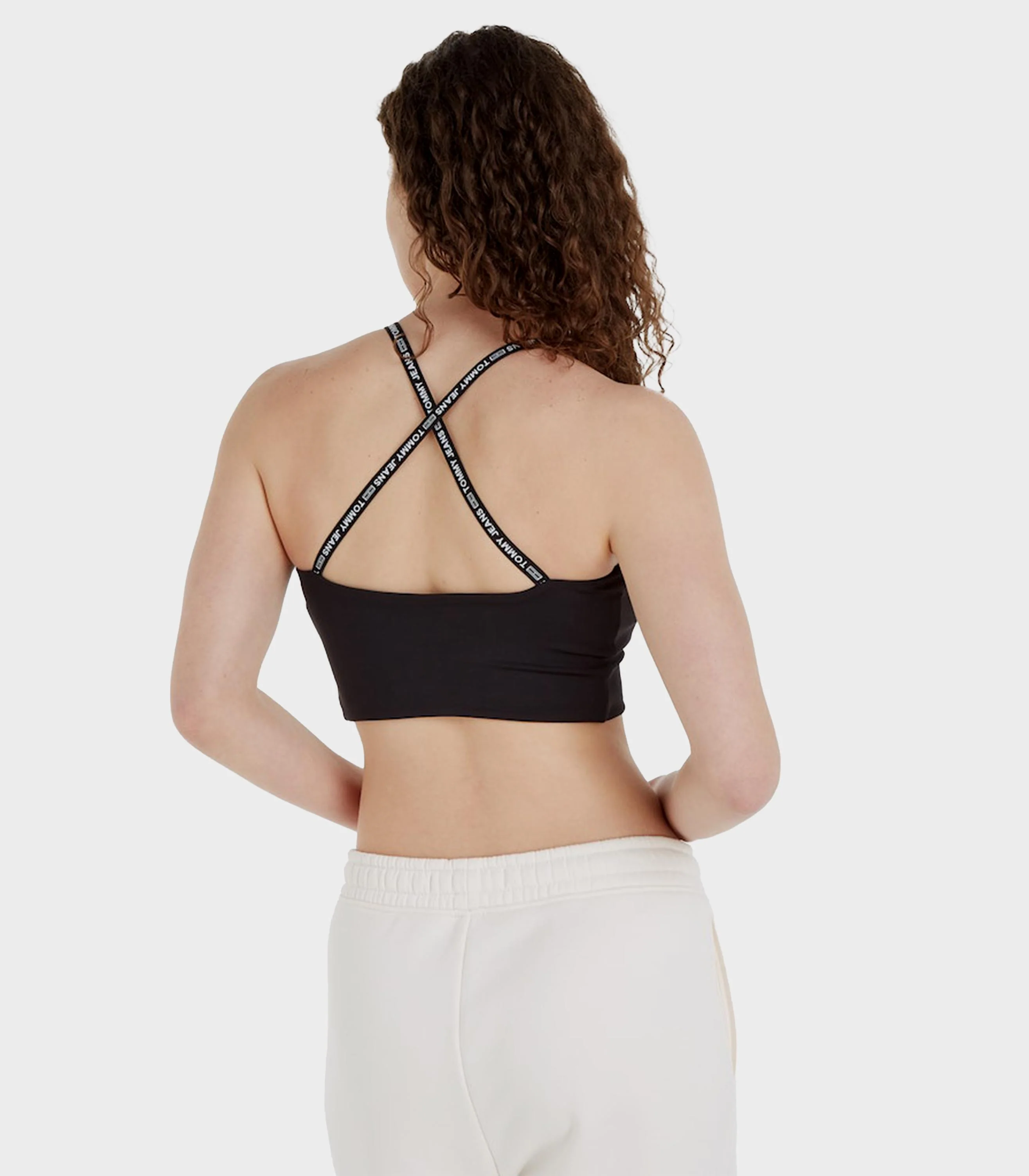 Tommy Hilfiger Jeans - Ultra Cropped Logo Tape Top - Image 6
