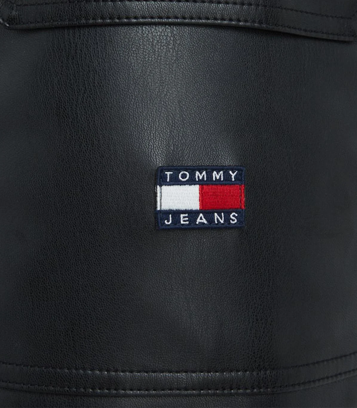 Tommy Hilfiger Jeans - Women's Vegan Leather Belted Mini Skirt - Image 14