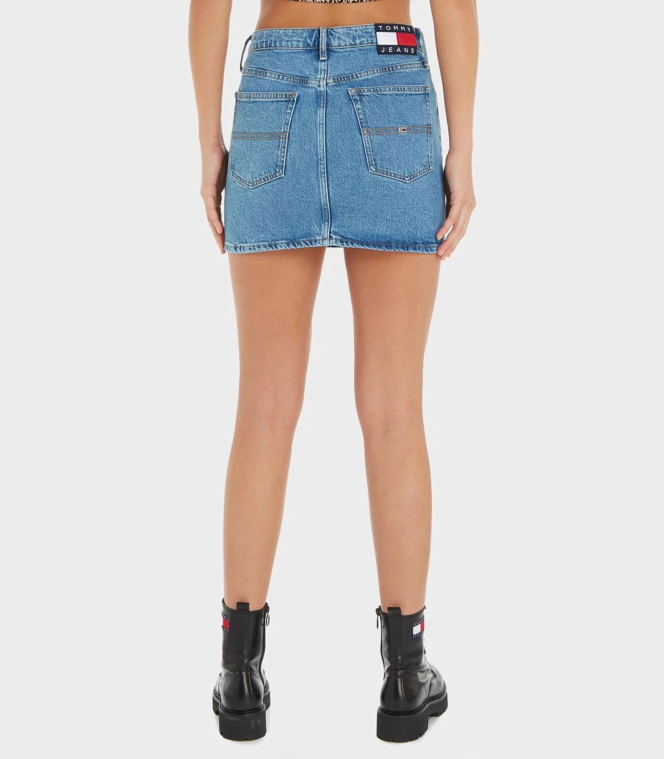 Tommy Hilfiger Jeans - Denim Regular Waist Mini Skirt - Image 4