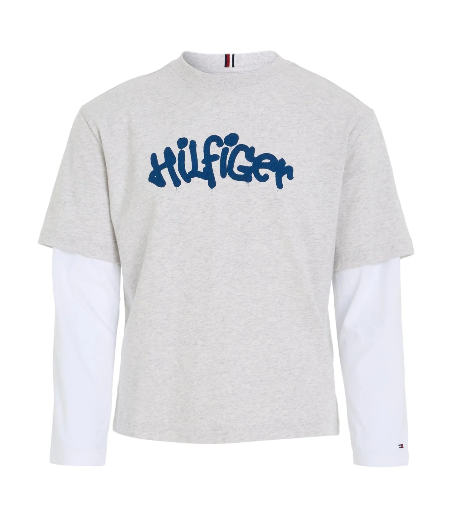 Tommy Hilfiger - Boys' Hilfiger Graffiti Archive Fit Long Sleeves T-Shirt - Image 5