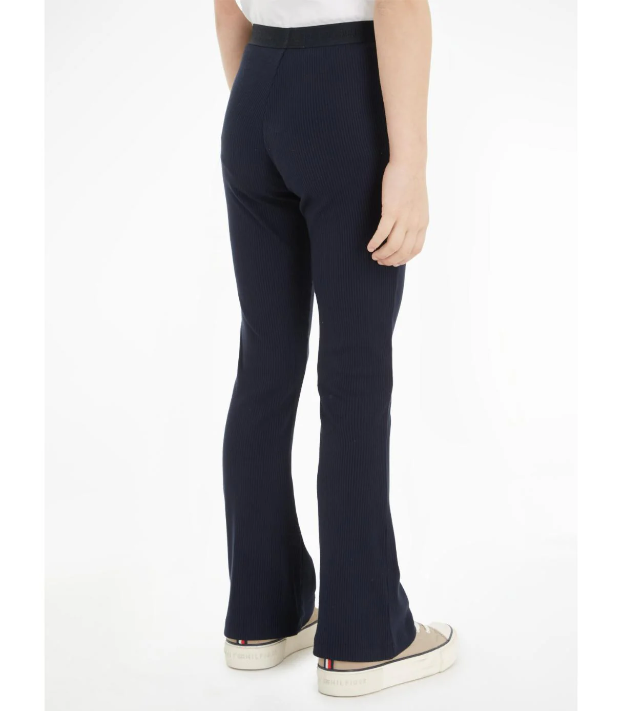 Tommy Hilfiger  - Girls  Branded Rib Tape Legging - Image 4
