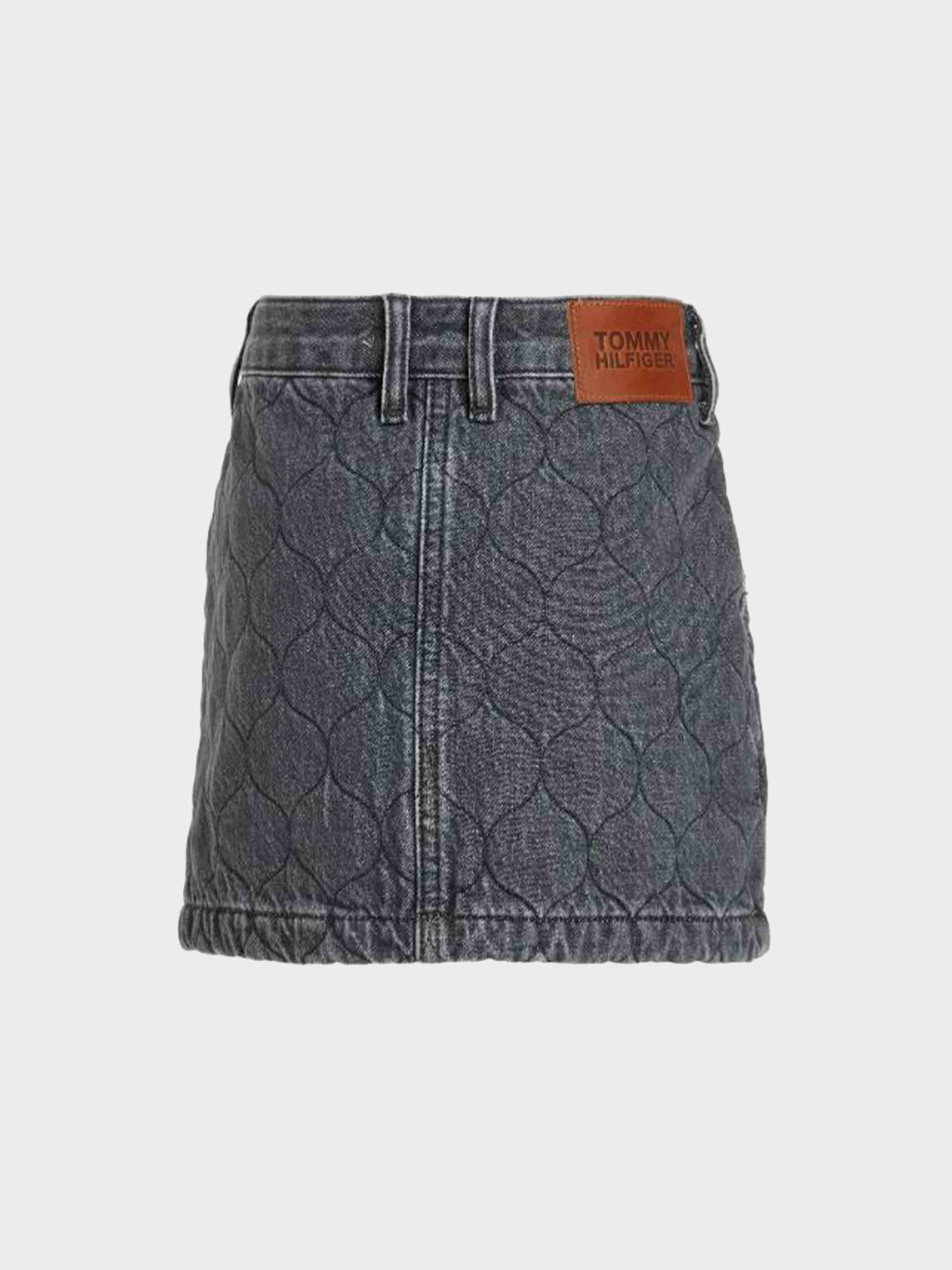 Tommy Hilfiger - Girls' Denim Quilted Skirt - Image 4