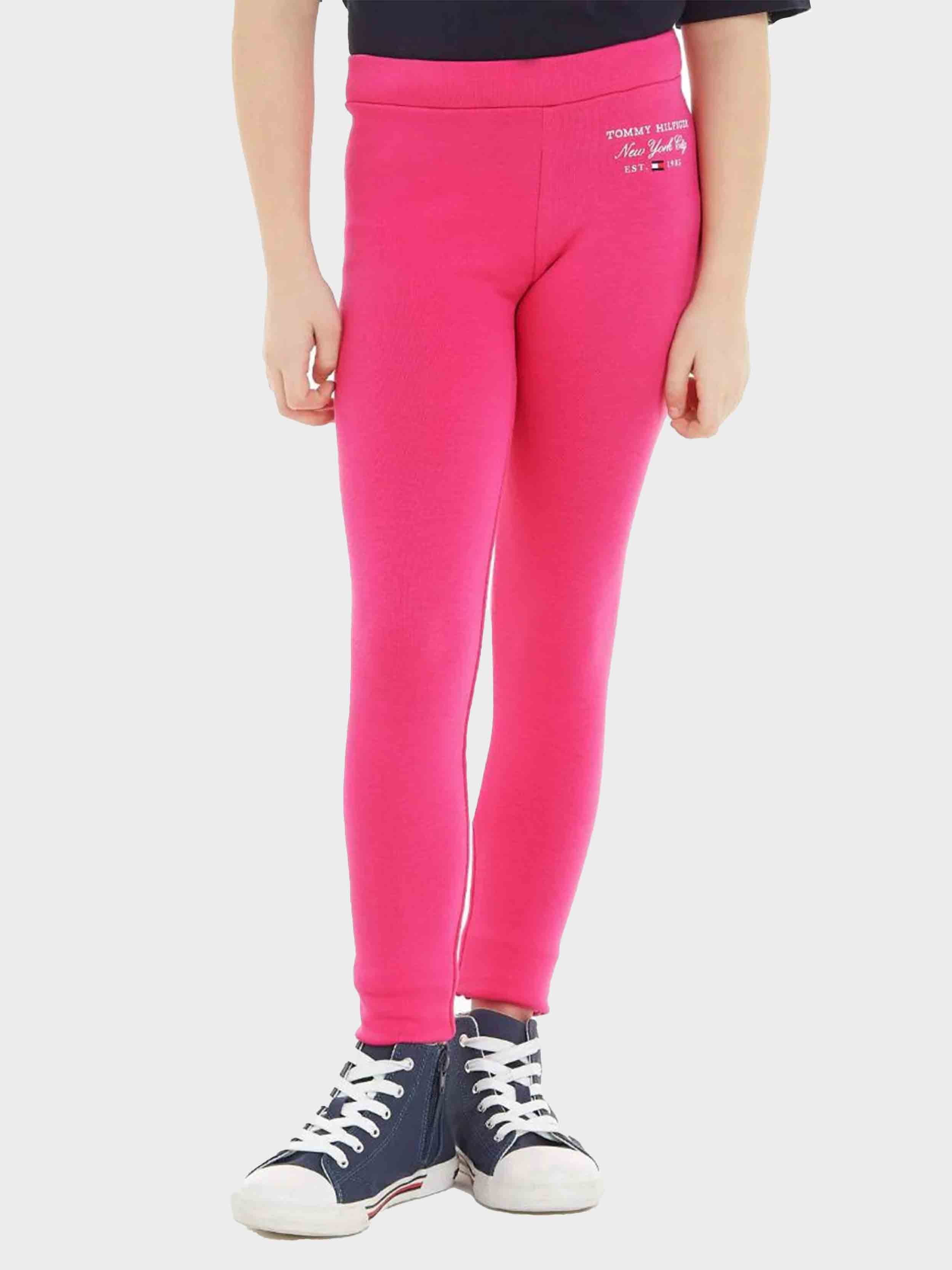 Tommy Hilfiger - Girls' Logo Essential Slim Fit Legging - Image 2